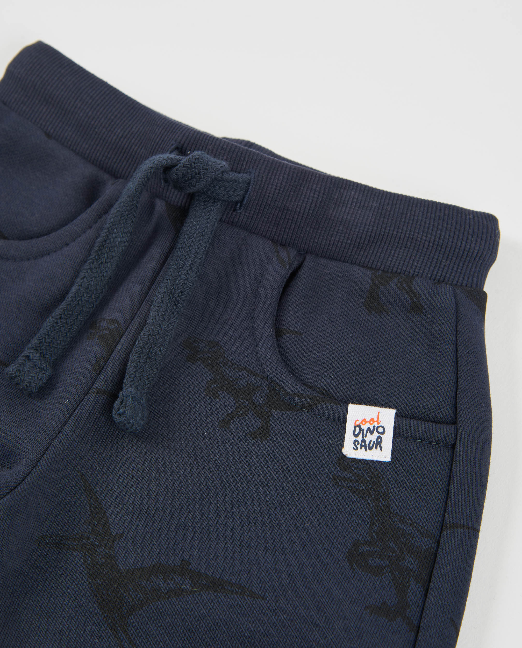 Pantalón de niño de felpa con diseño de dinosaurios
