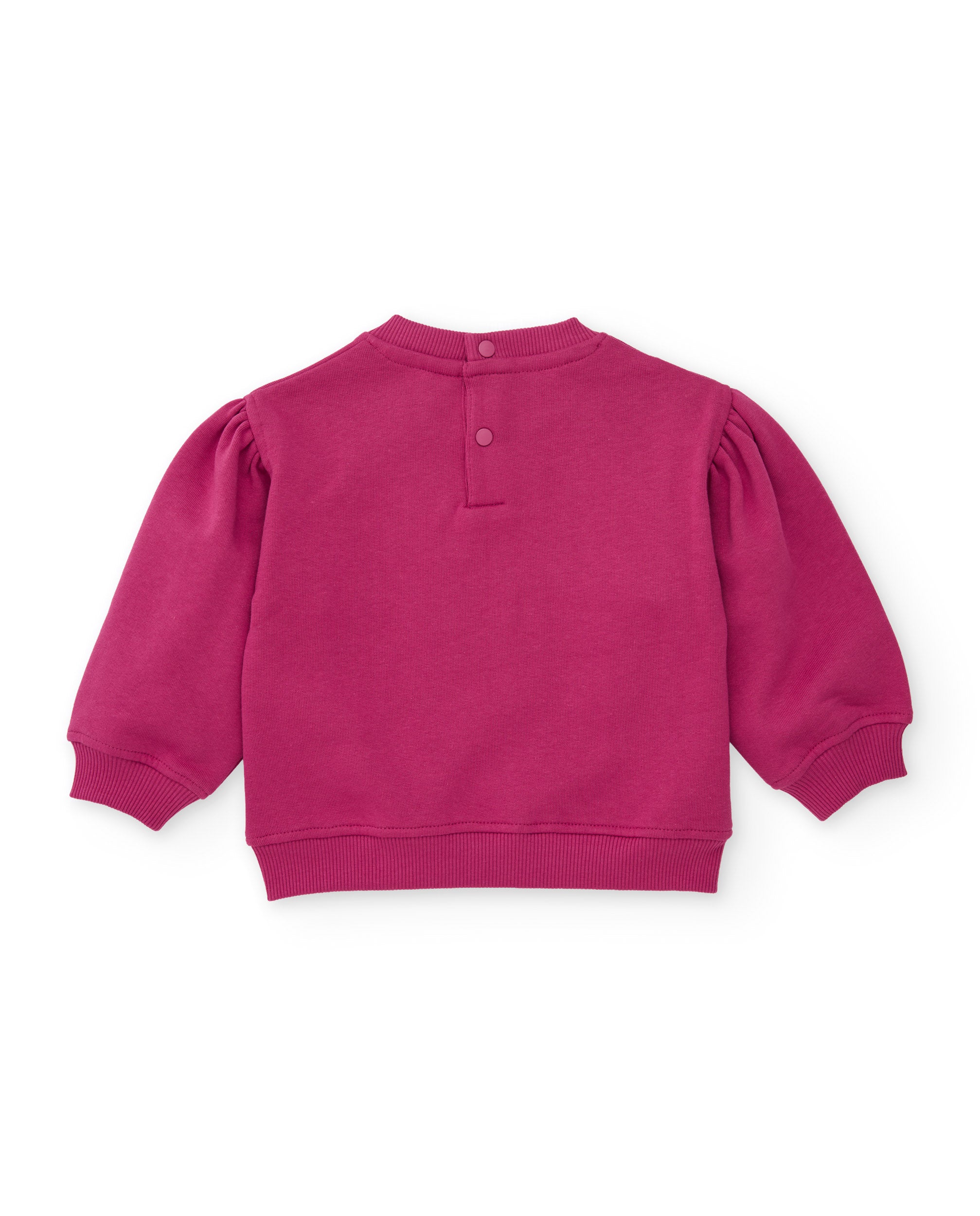 Sudadera de niña de felpa con lazos decorativos