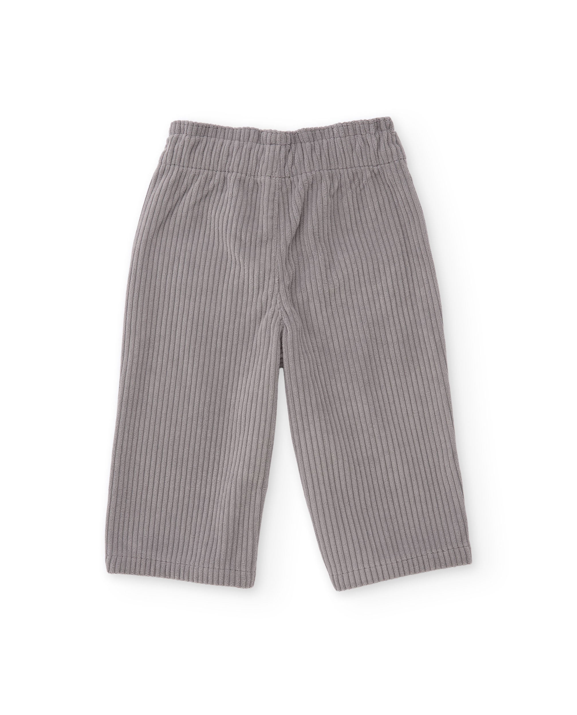 Pantalón de niña de pana y detalles de corazones