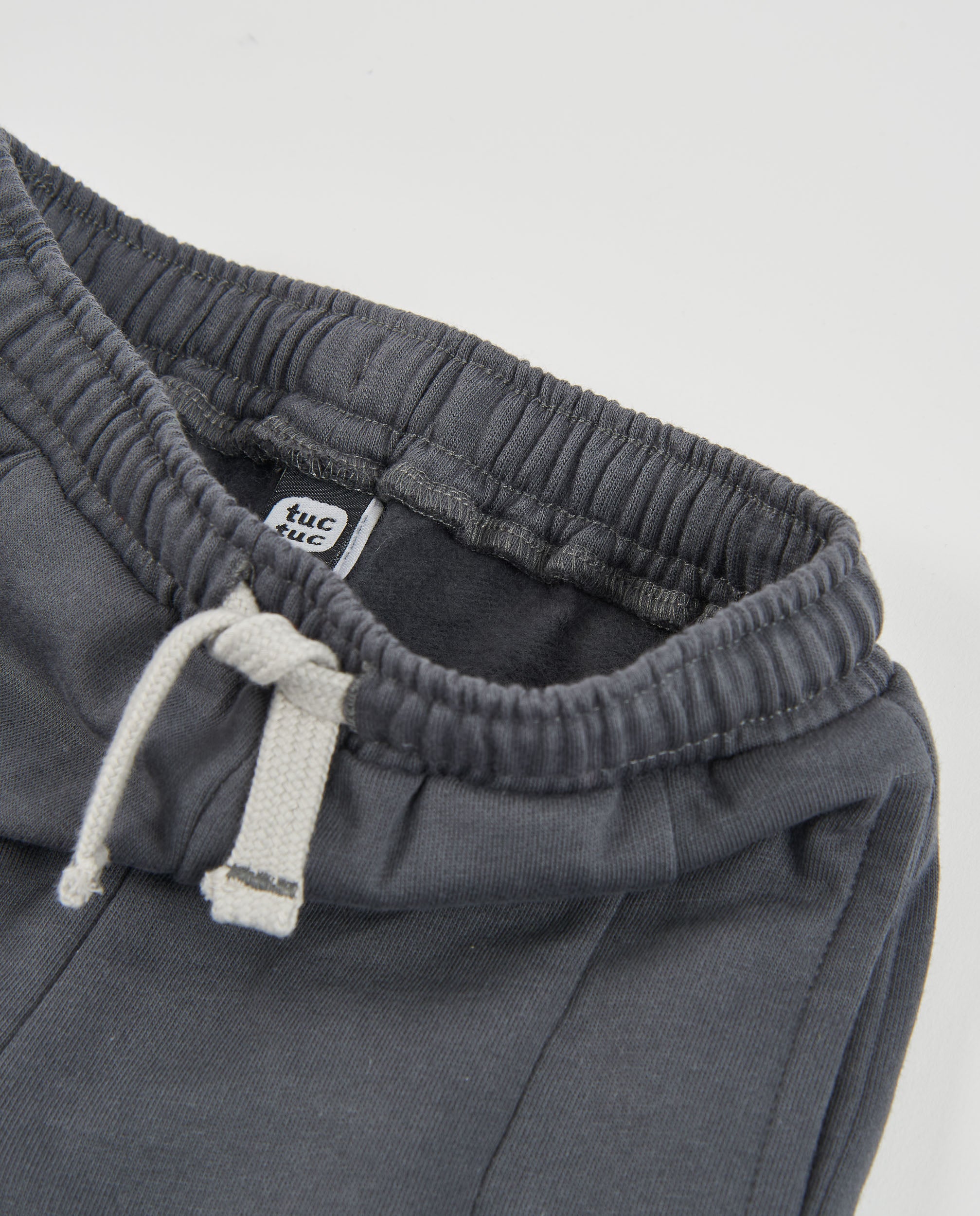 Pantalón de niño de felpa con cintura ajustable y tejido suave