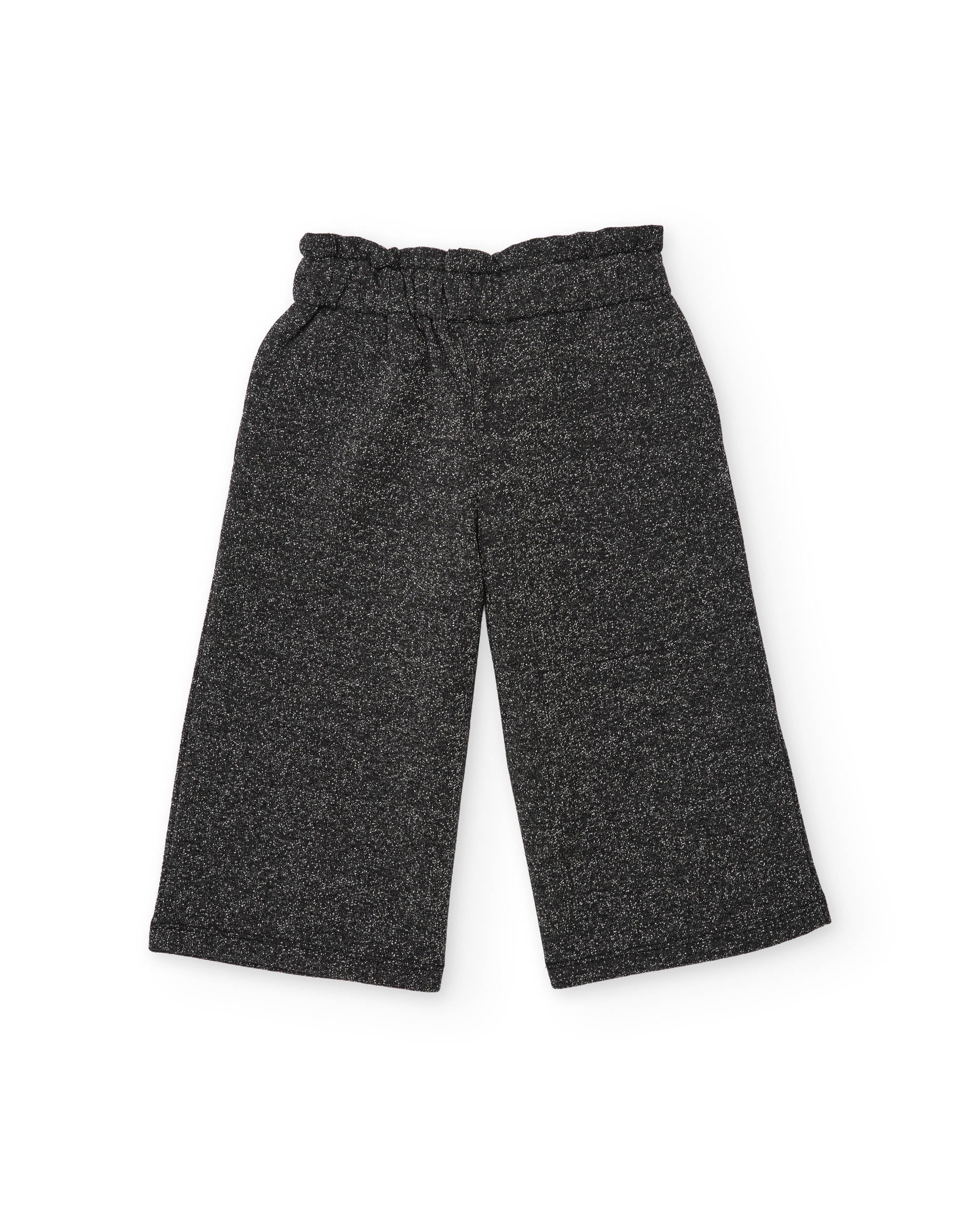 Pantalón de niña de felpa con cintura elástica y tacto suave