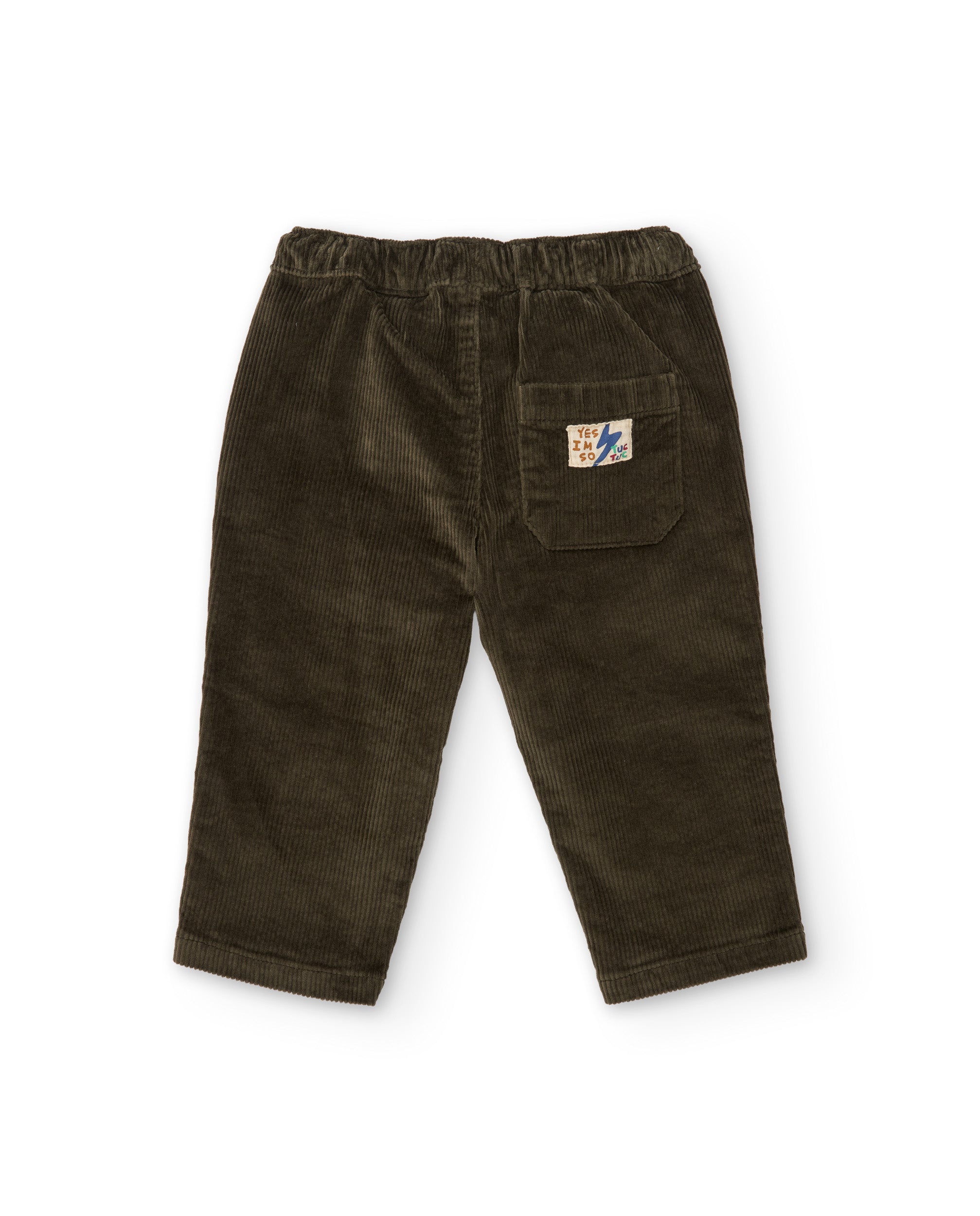 Pantalón de niño de pana con cintura ajustable y tacto suave