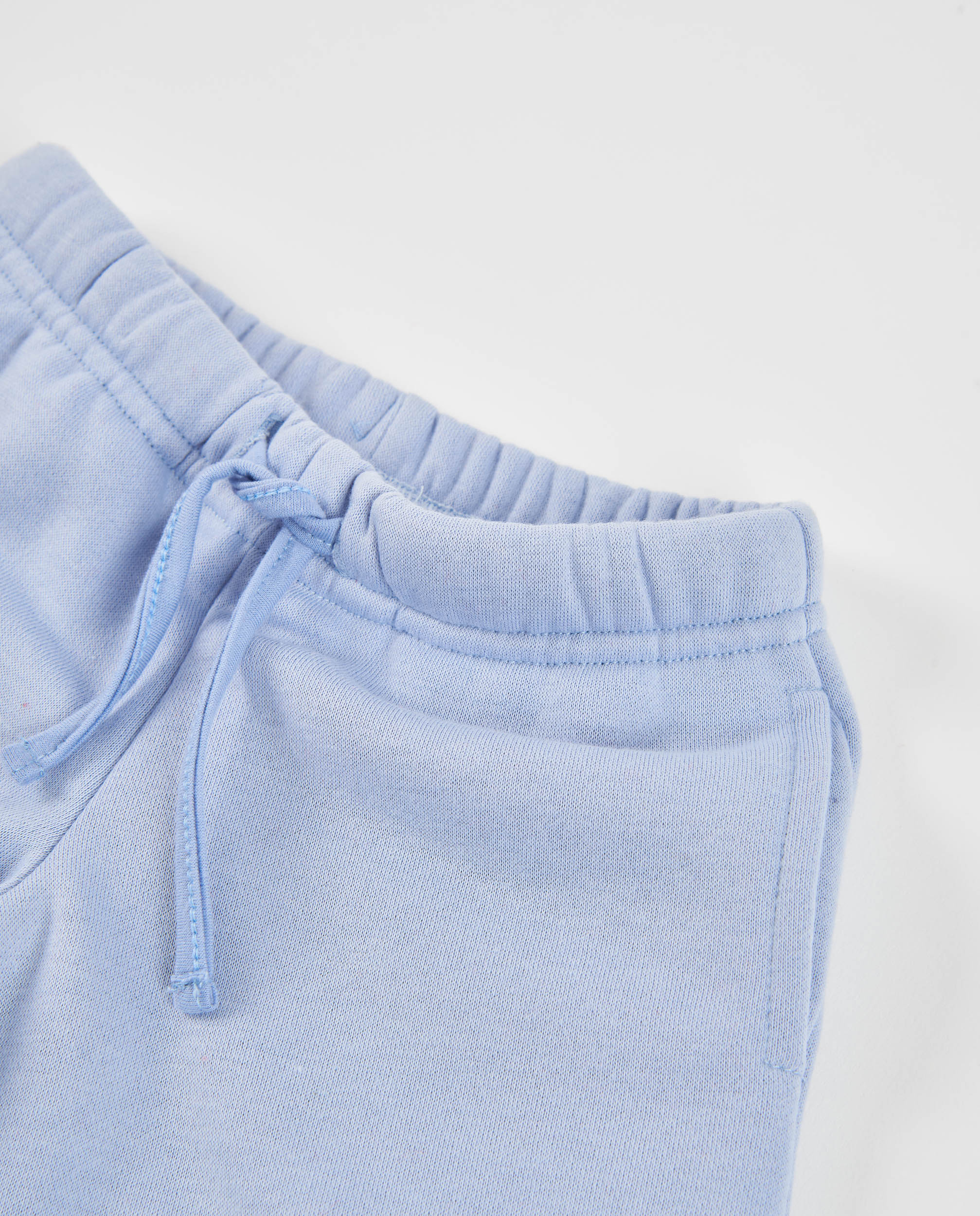 Pantalón de niña de felpa con ajuste en la cintura