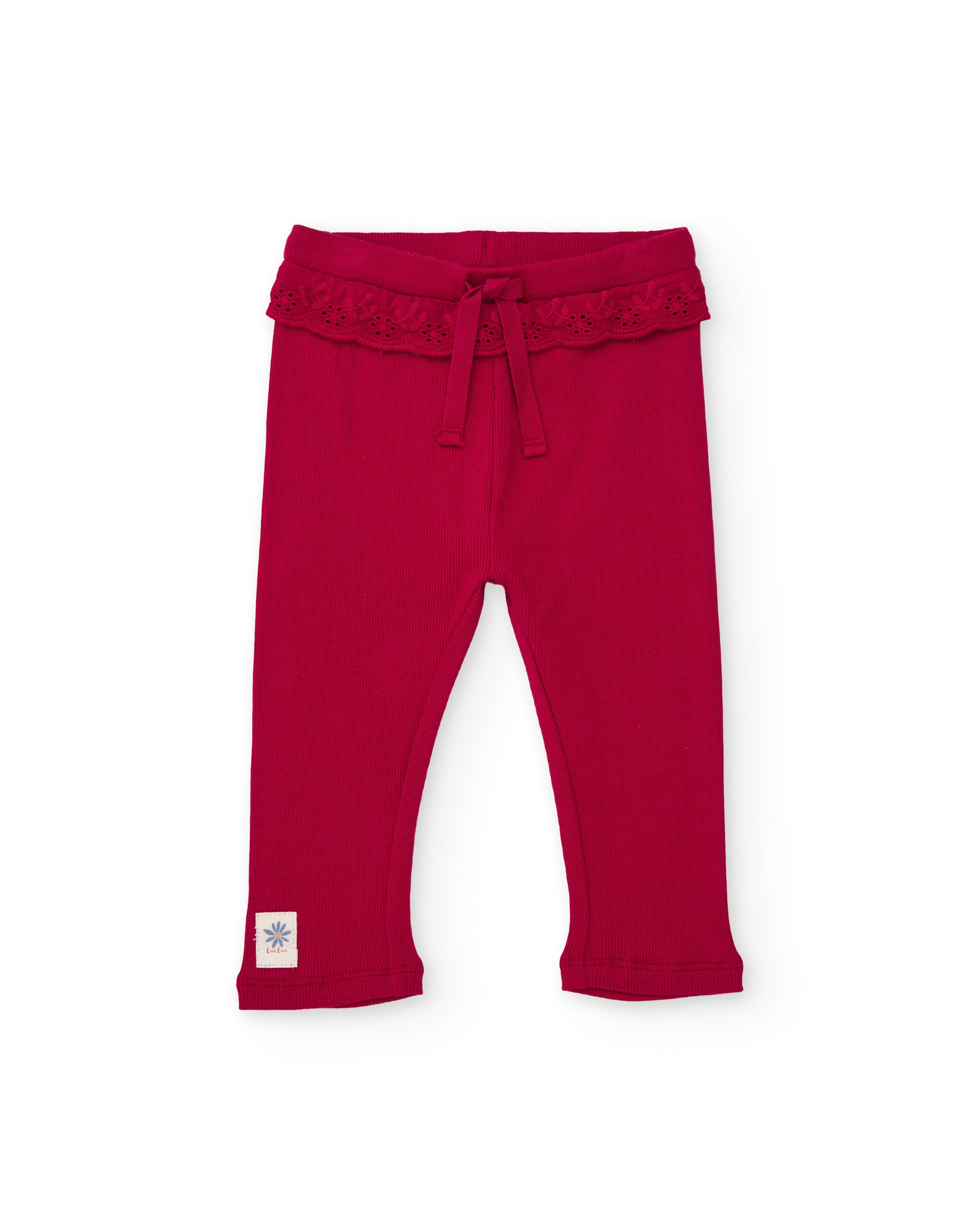 Conjunto de niña de felpa con sudadera floral y leggings cómodos