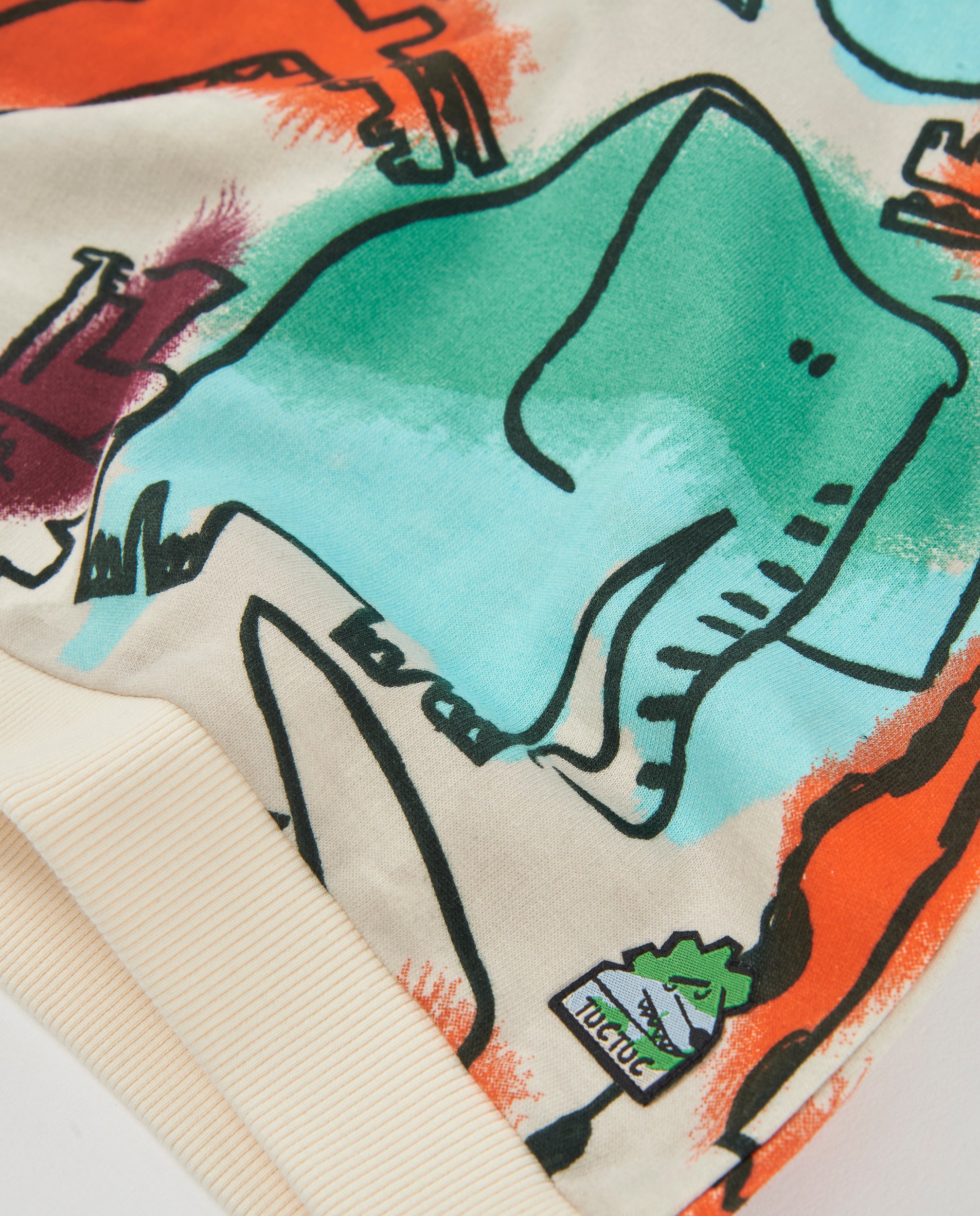 Sudadera de niño de felpa con animales de la sabana y tacto suave