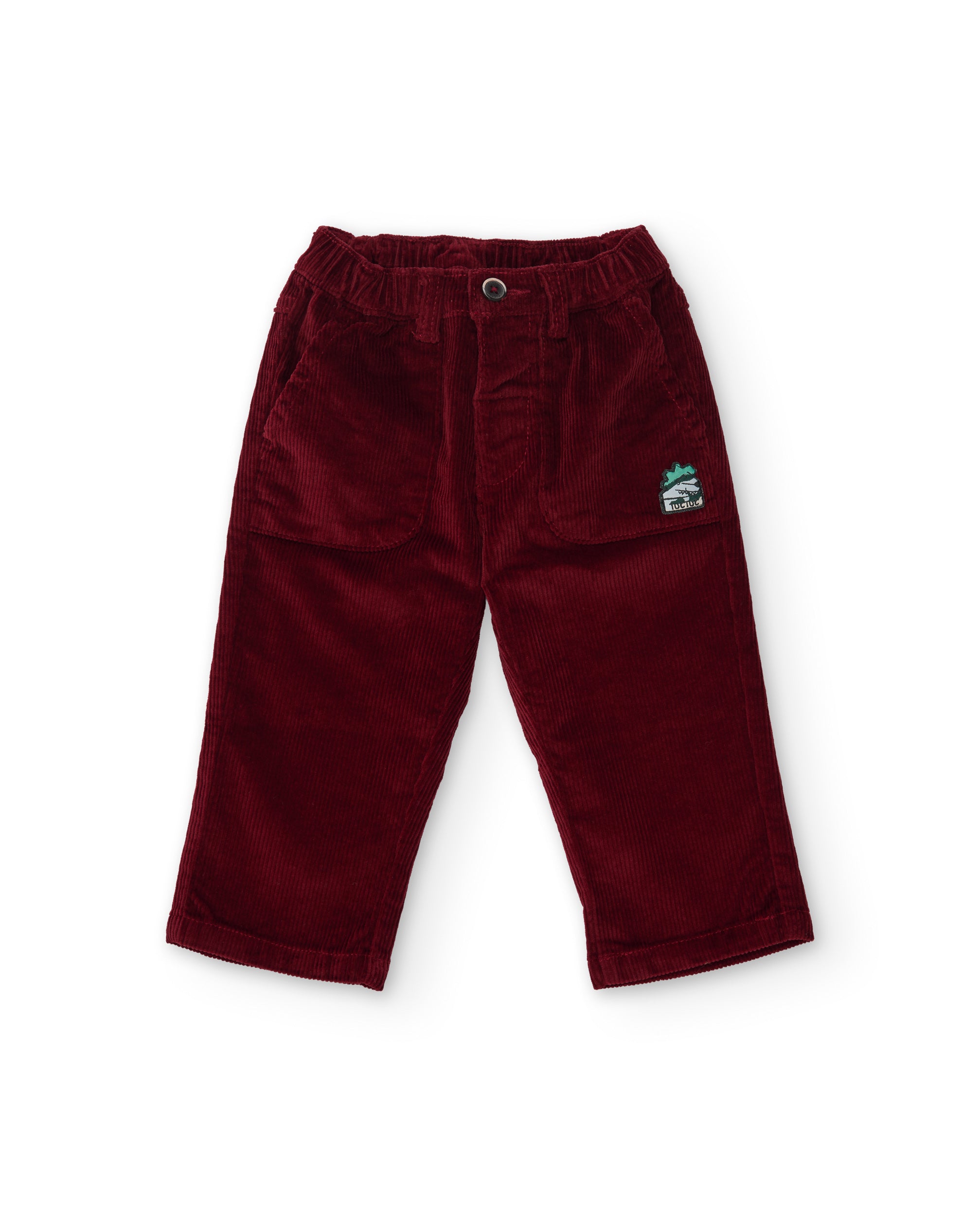Pantalón de niño de pana con tacto suave y ajuste elástico