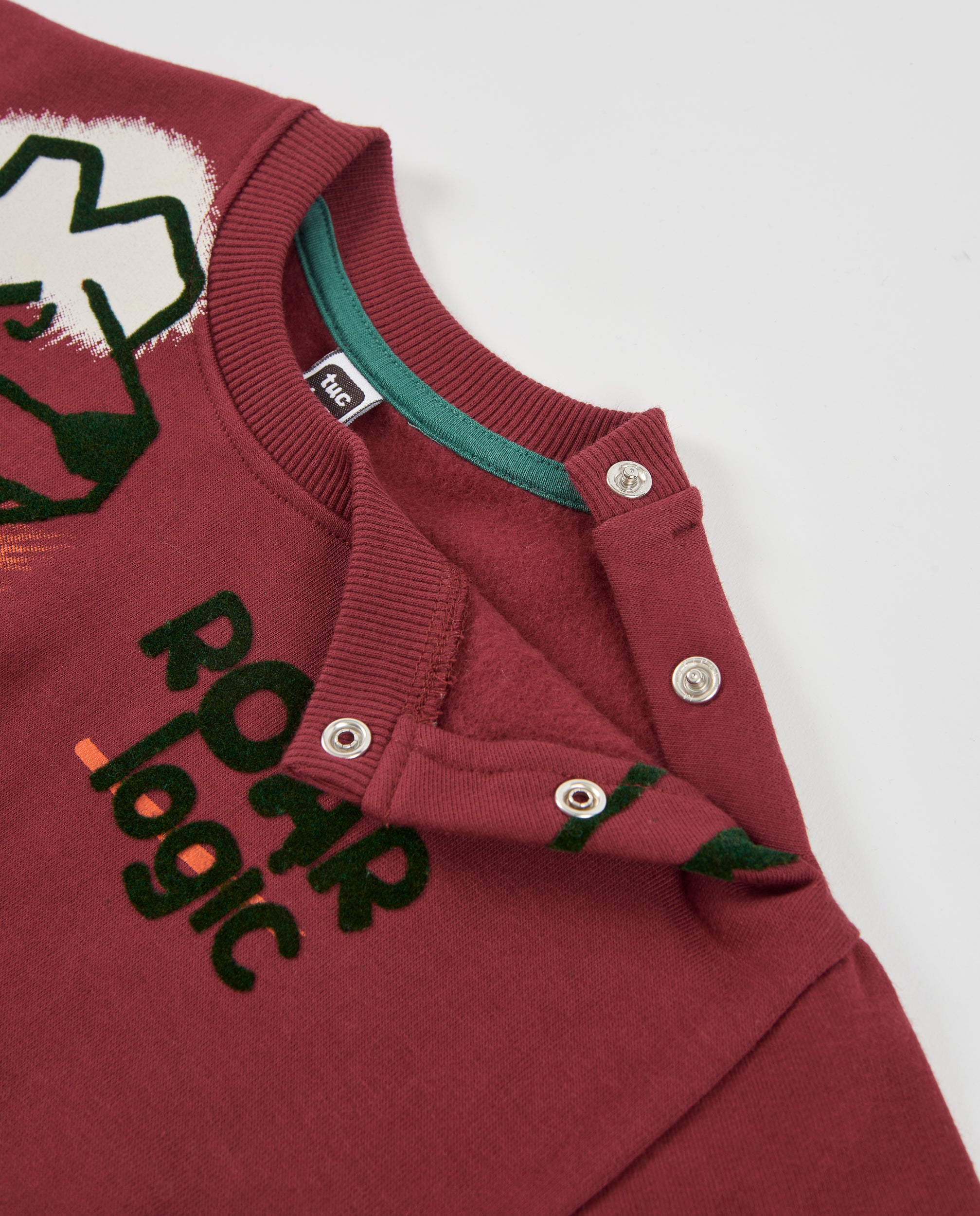 Sudadera de niño de felpa con estampado de animales y tejido cálido