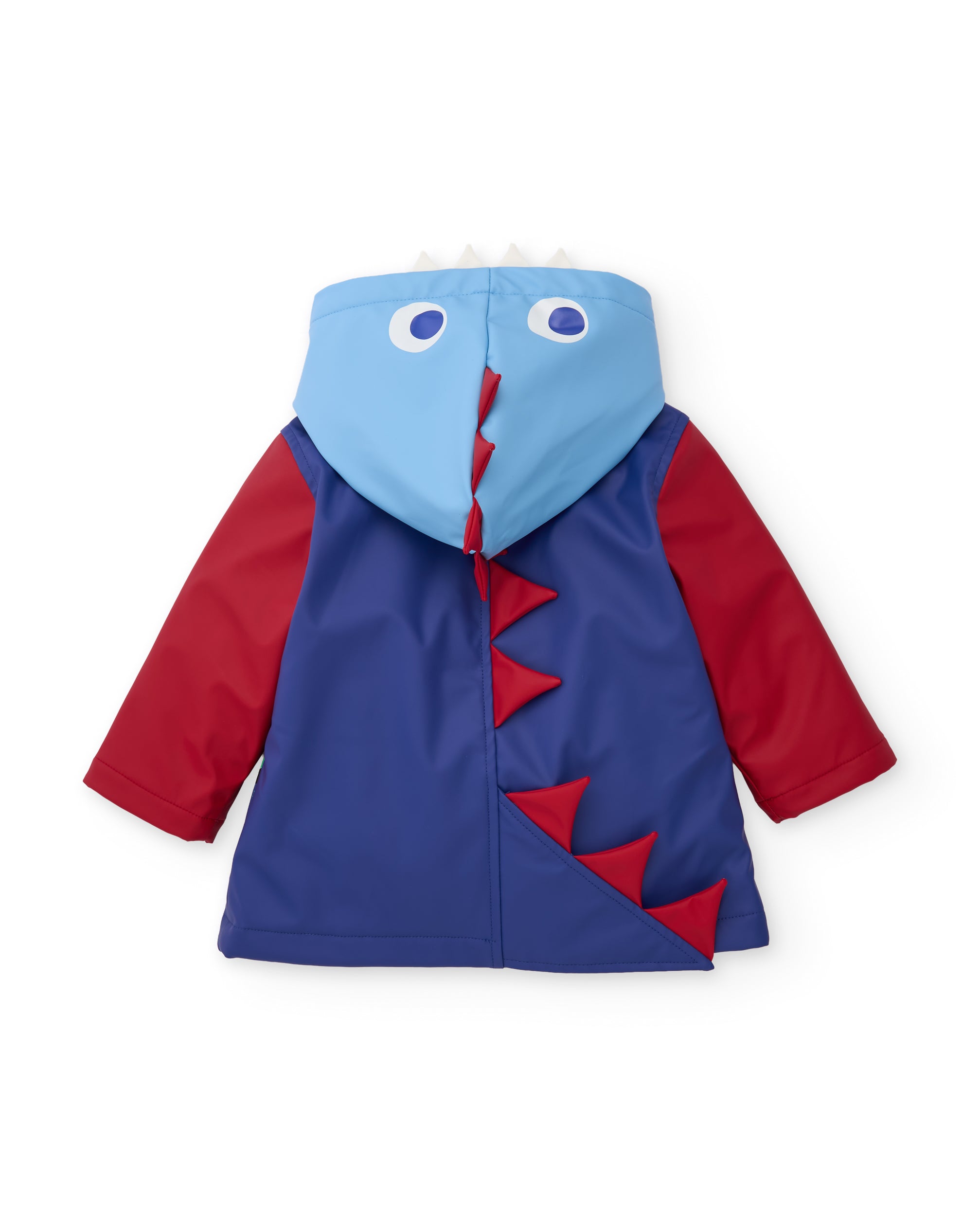 Chubasquero de niño con capucha y estampado de dinosaurio