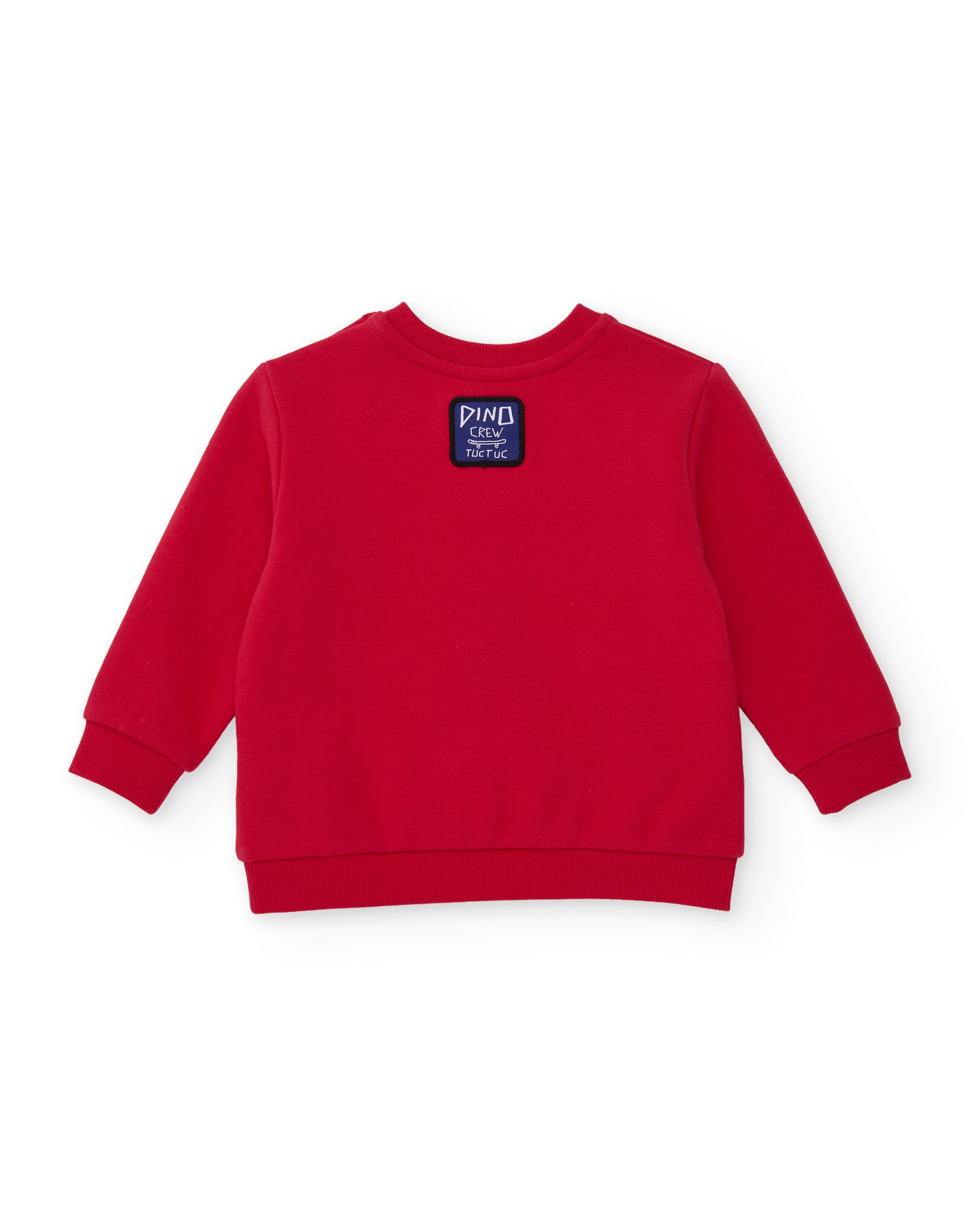 Sudadera de niño de felpa con mensaje frontal y divertido