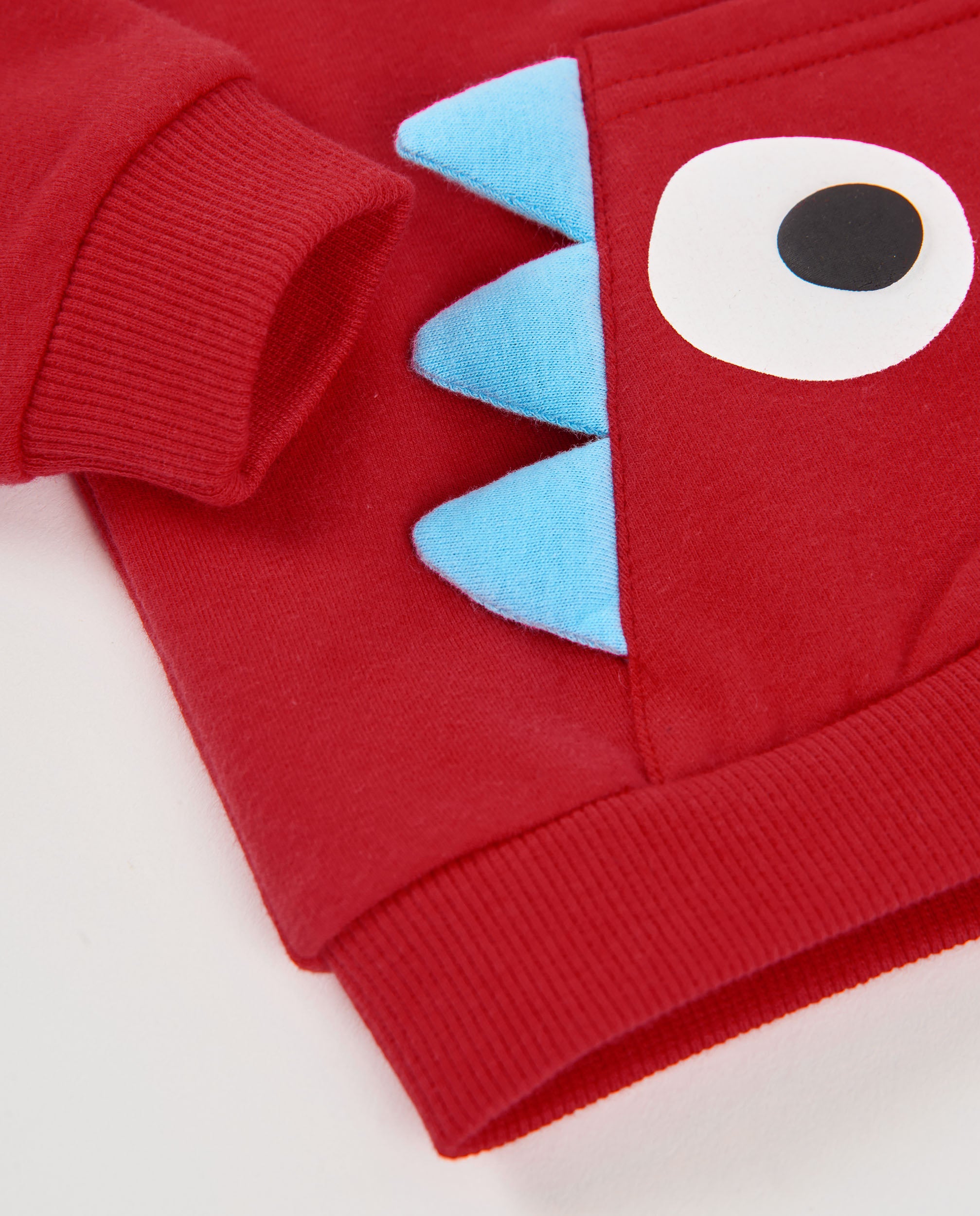 Sudadera de niño de felpa con mensaje frontal y divertido