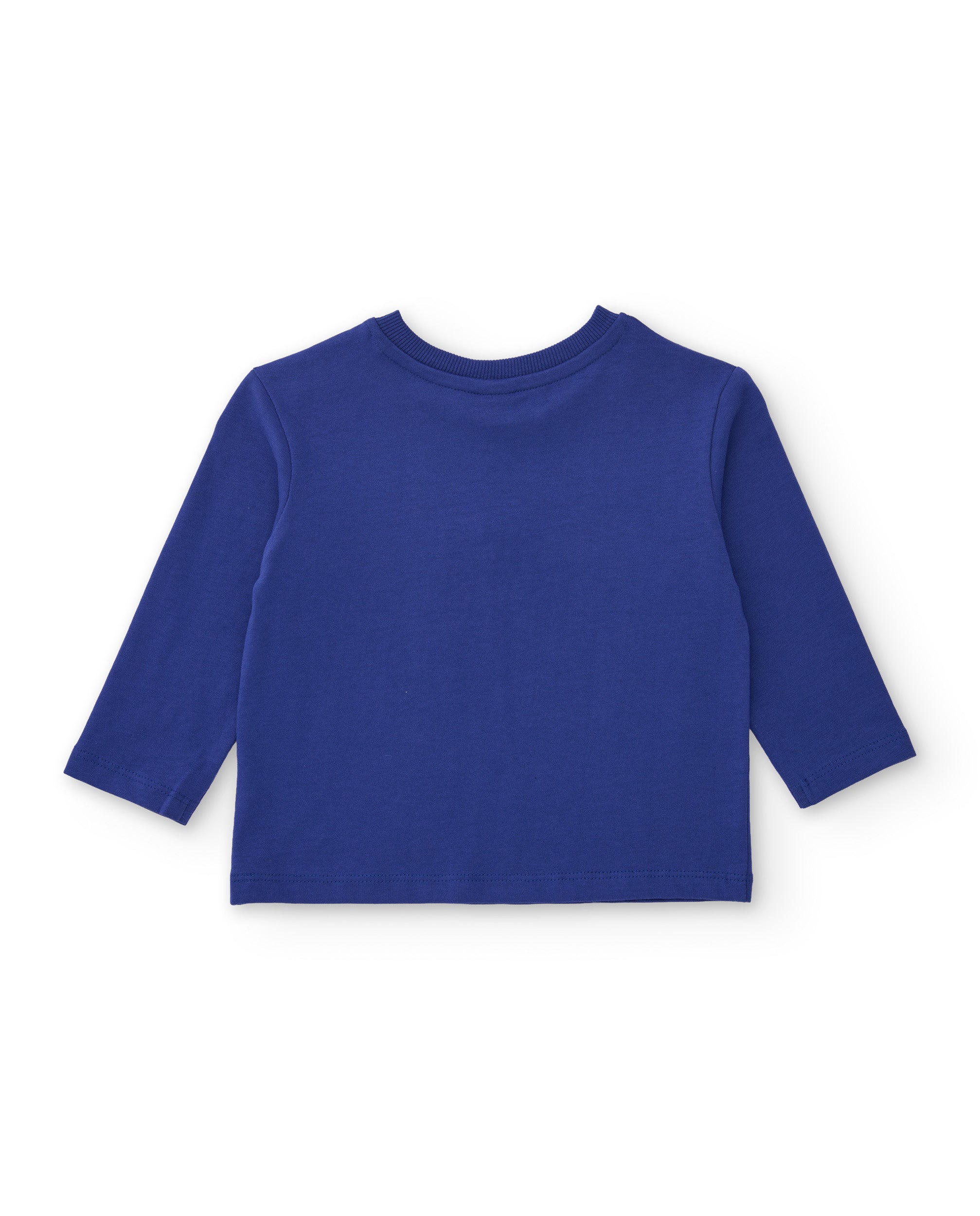 Camiseta de niño de punto con print divertido y tejido cómodo