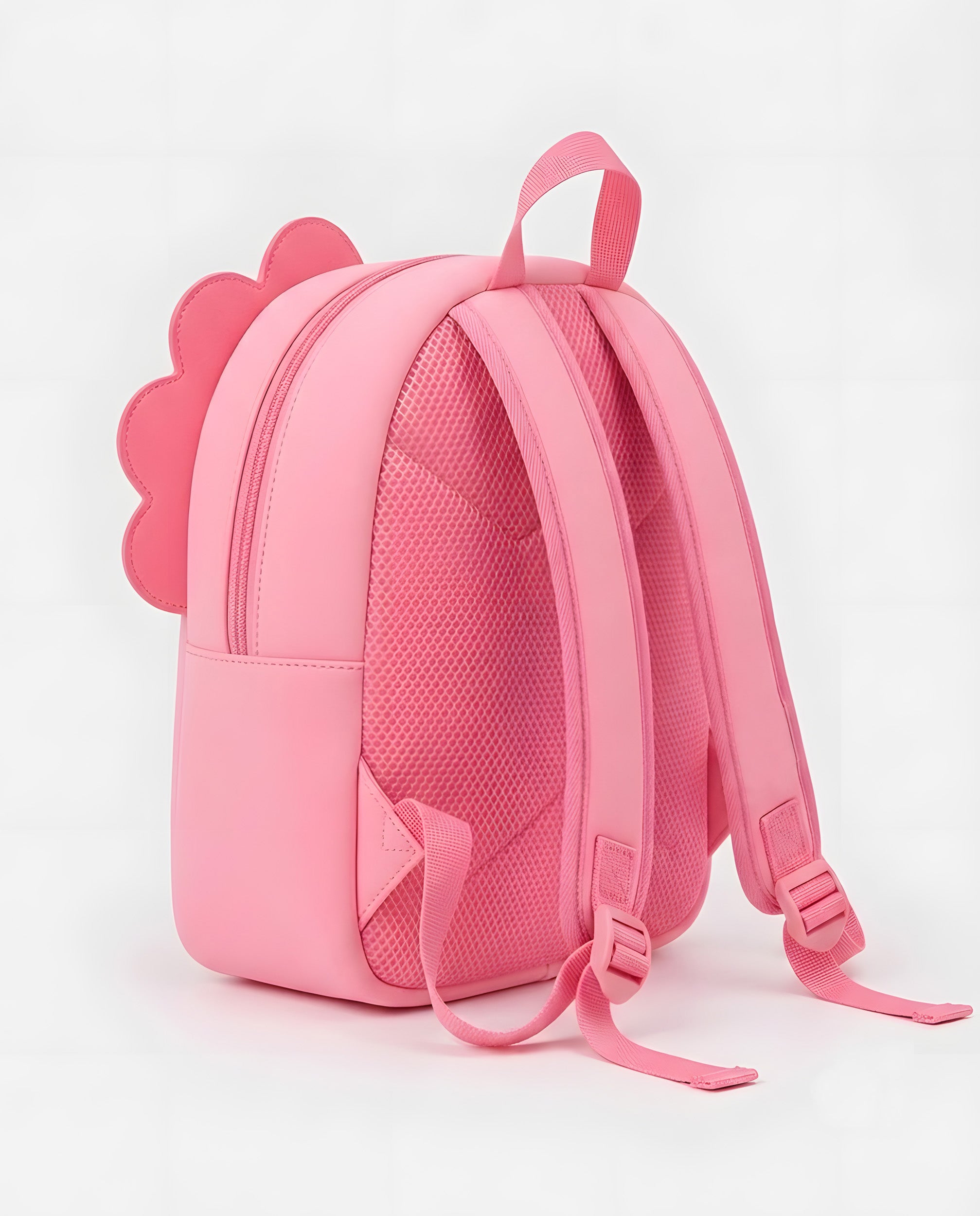 Mochila de niña con diseño divertido y respaldo acolchado