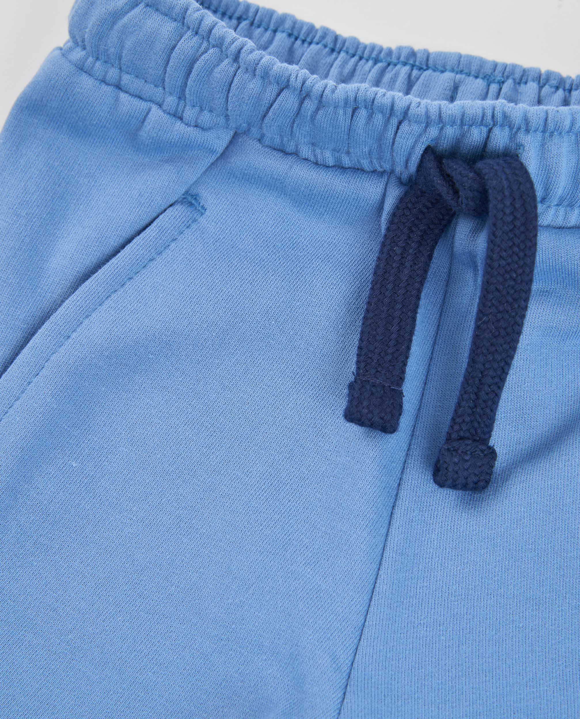 Pantalón de niño de felpa con bolsillo y cintura ajustable