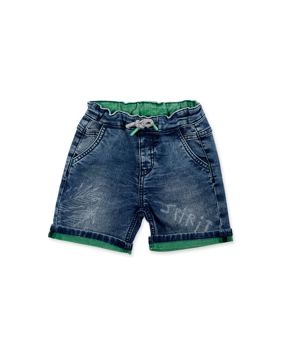 Bermuda denim azul niño Savage Spirit