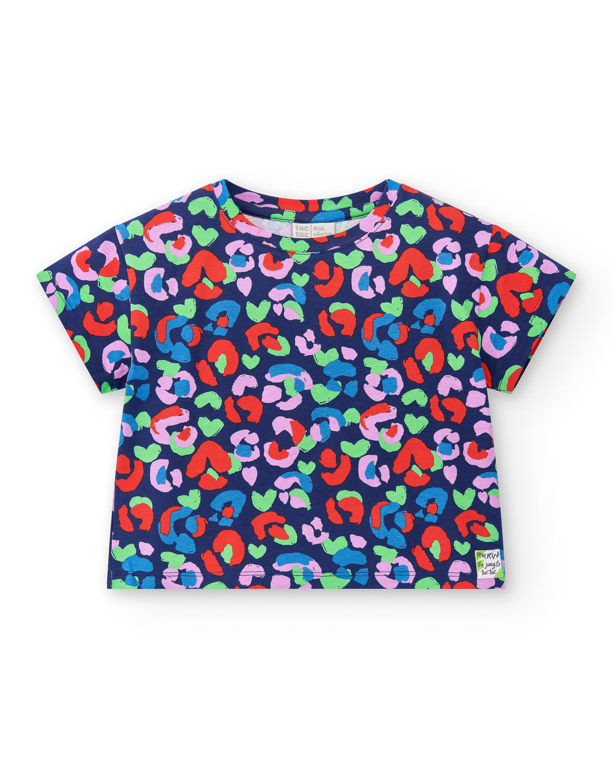 Camiseta punto animal print niña Rockin the Jungle
