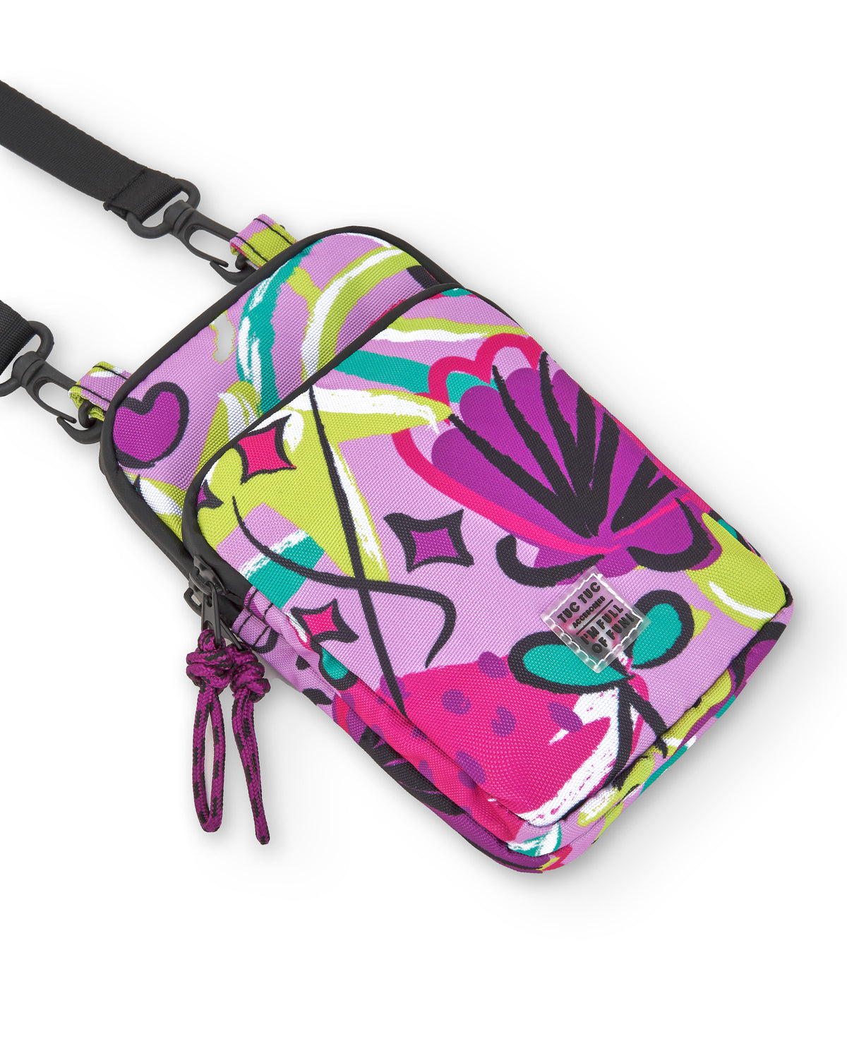 Bolso móvil lila niña Flamingo Mood