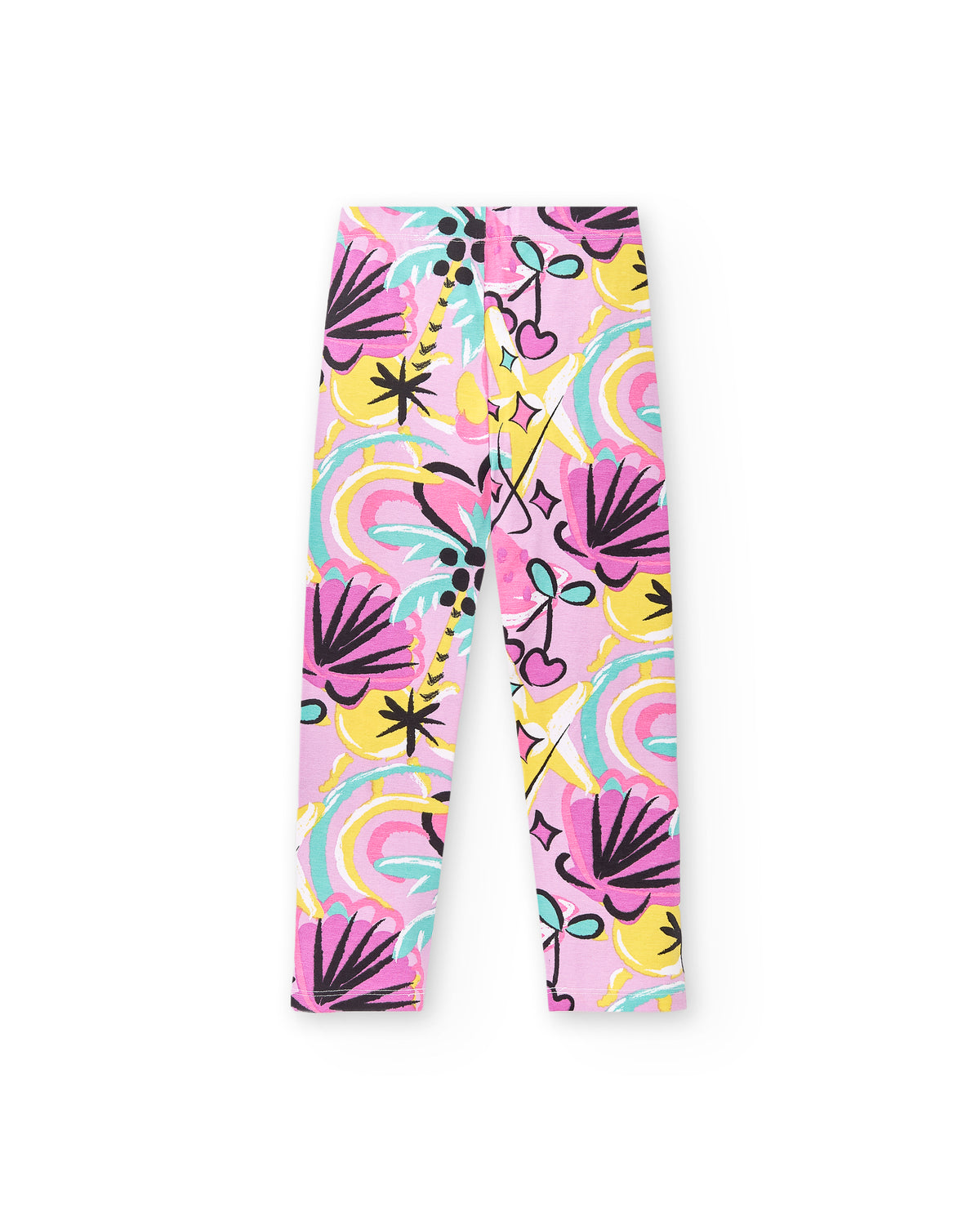 Legging punto lila niña Flamingo Mood