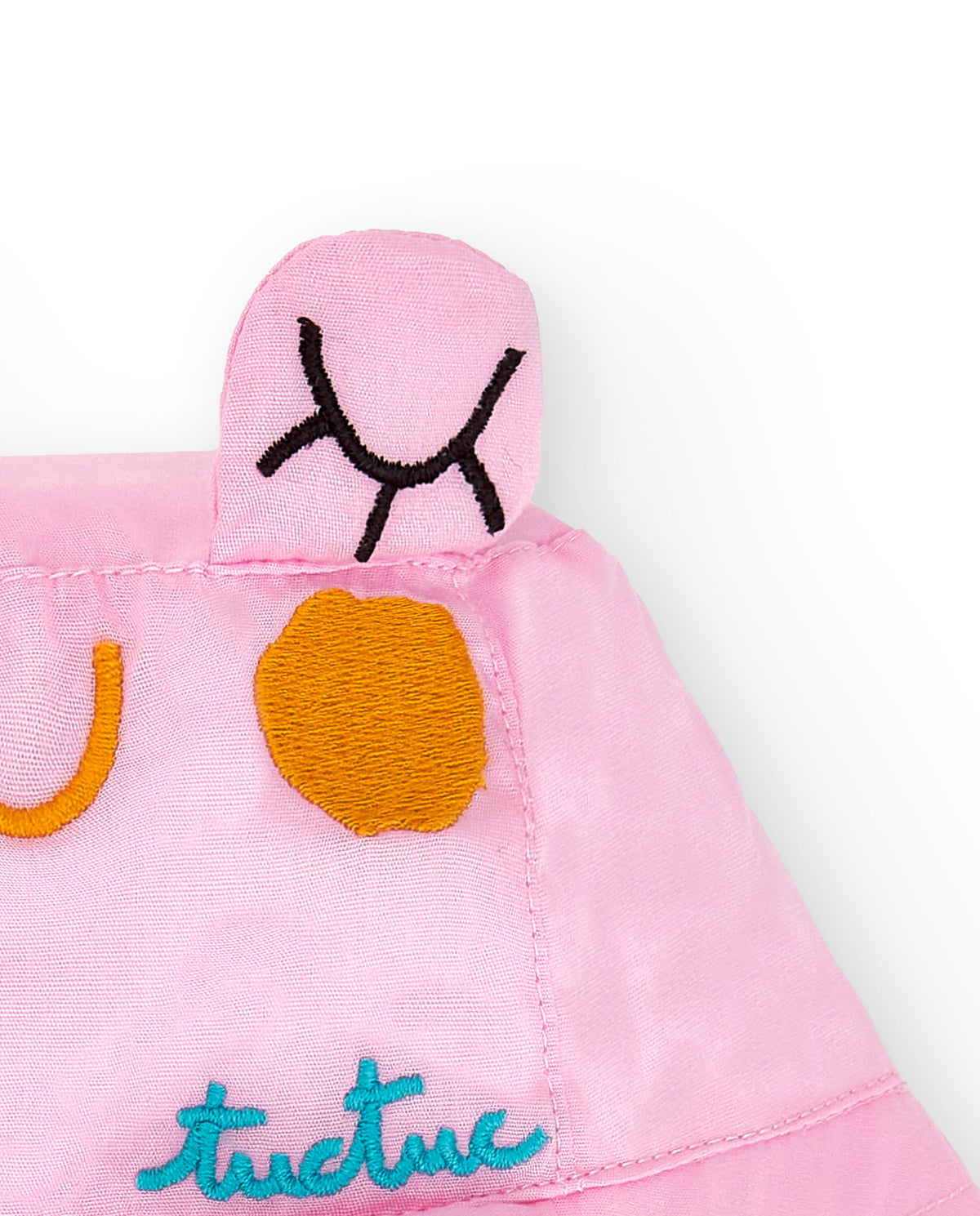 Gorro plana rosa niña Water Lilies