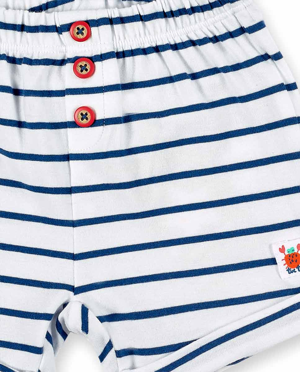 Conjunto punto blanco niño Frutti