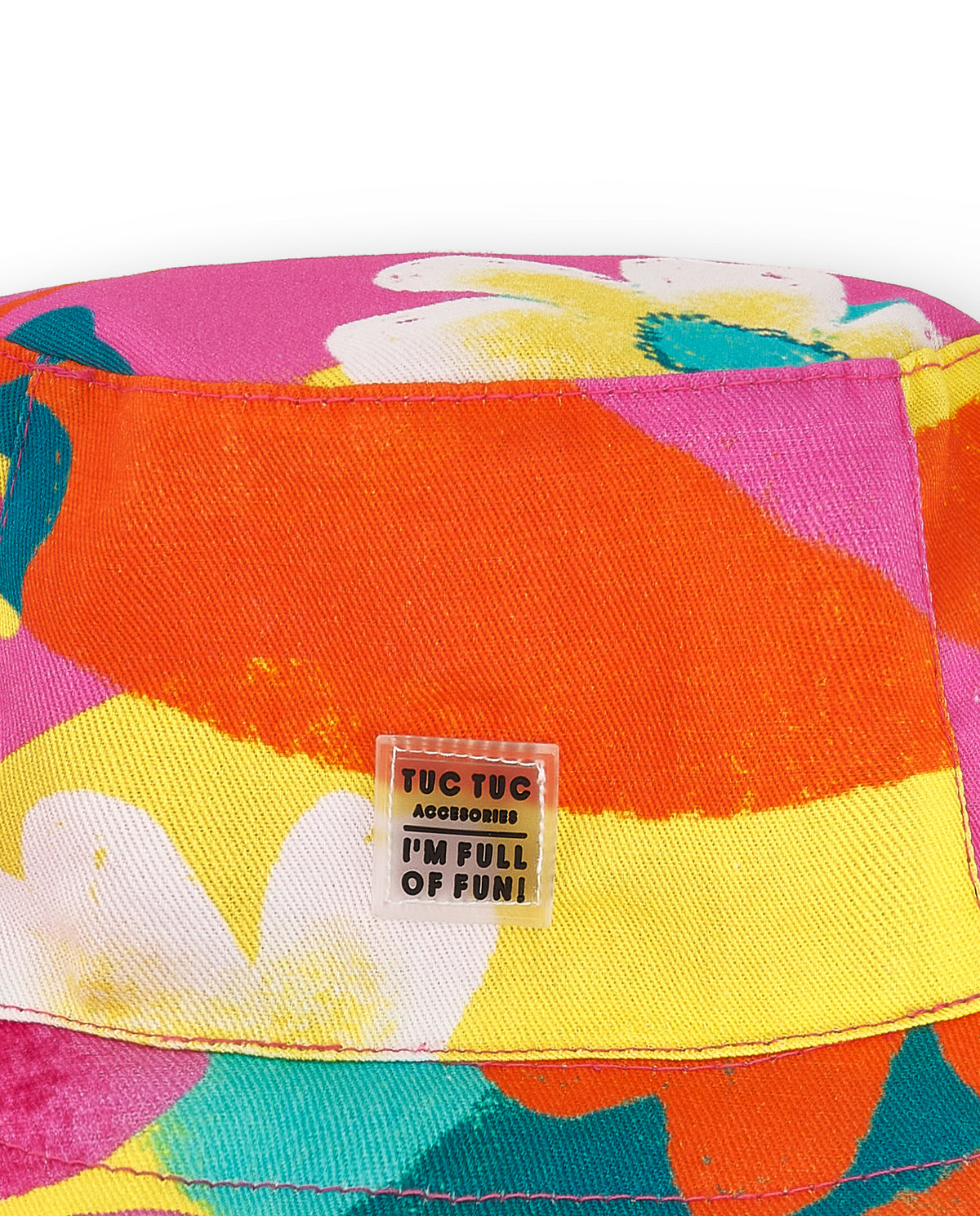 Gorro plana fuscia niña Laguna Beach