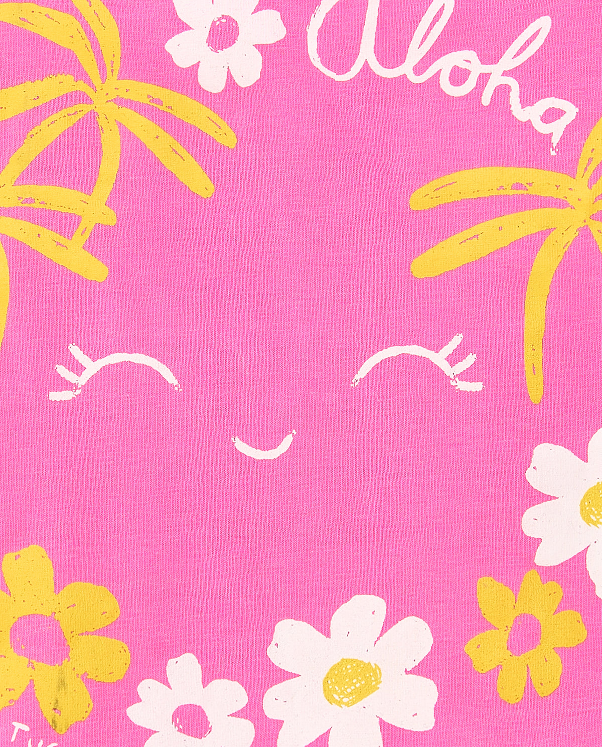 Camiseta punto fucsia niña Laguna Beach