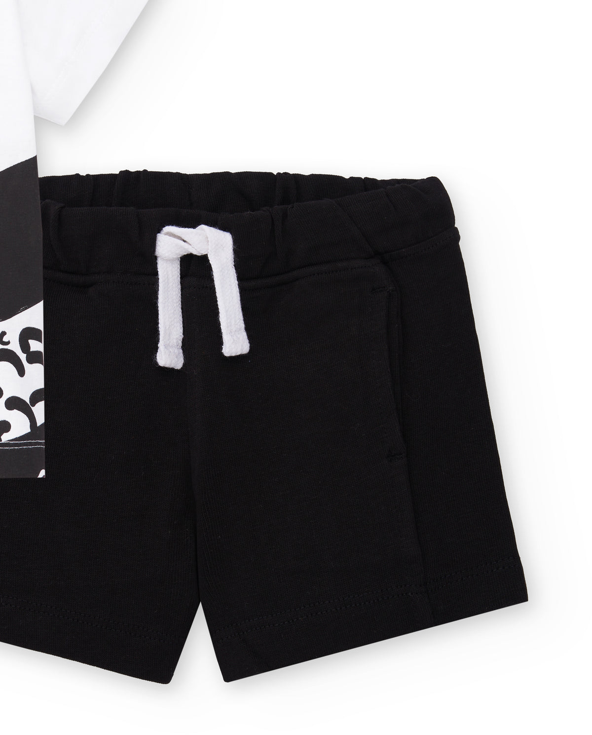 Conjunto punto blanco negro niño Hey Sushi
