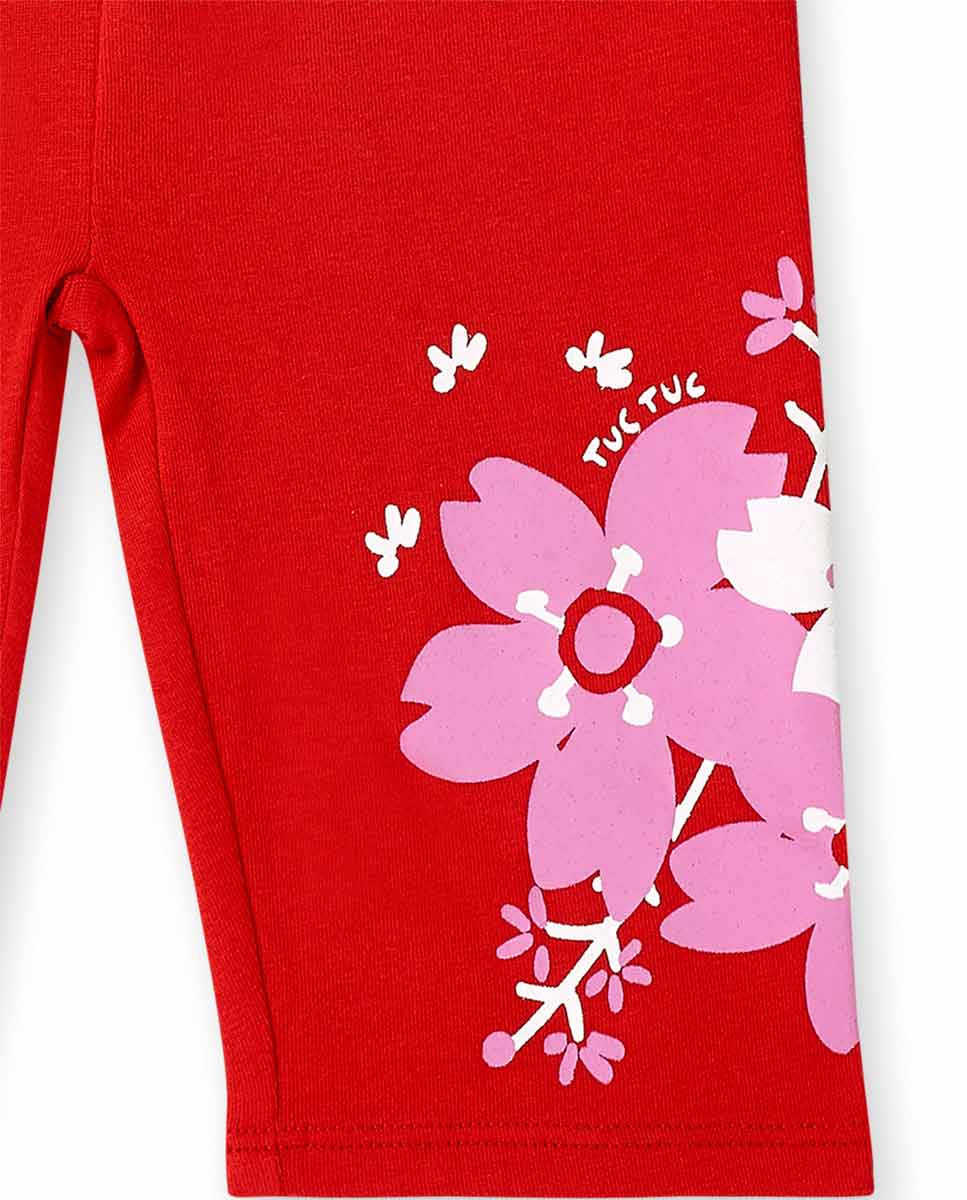 Legging pirata punto rojo niña Hey Sushi