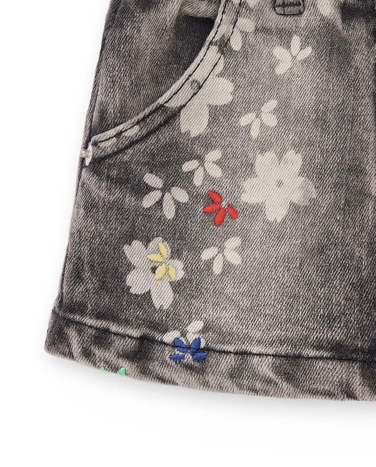 Falda denim gris niña Hey Sushi