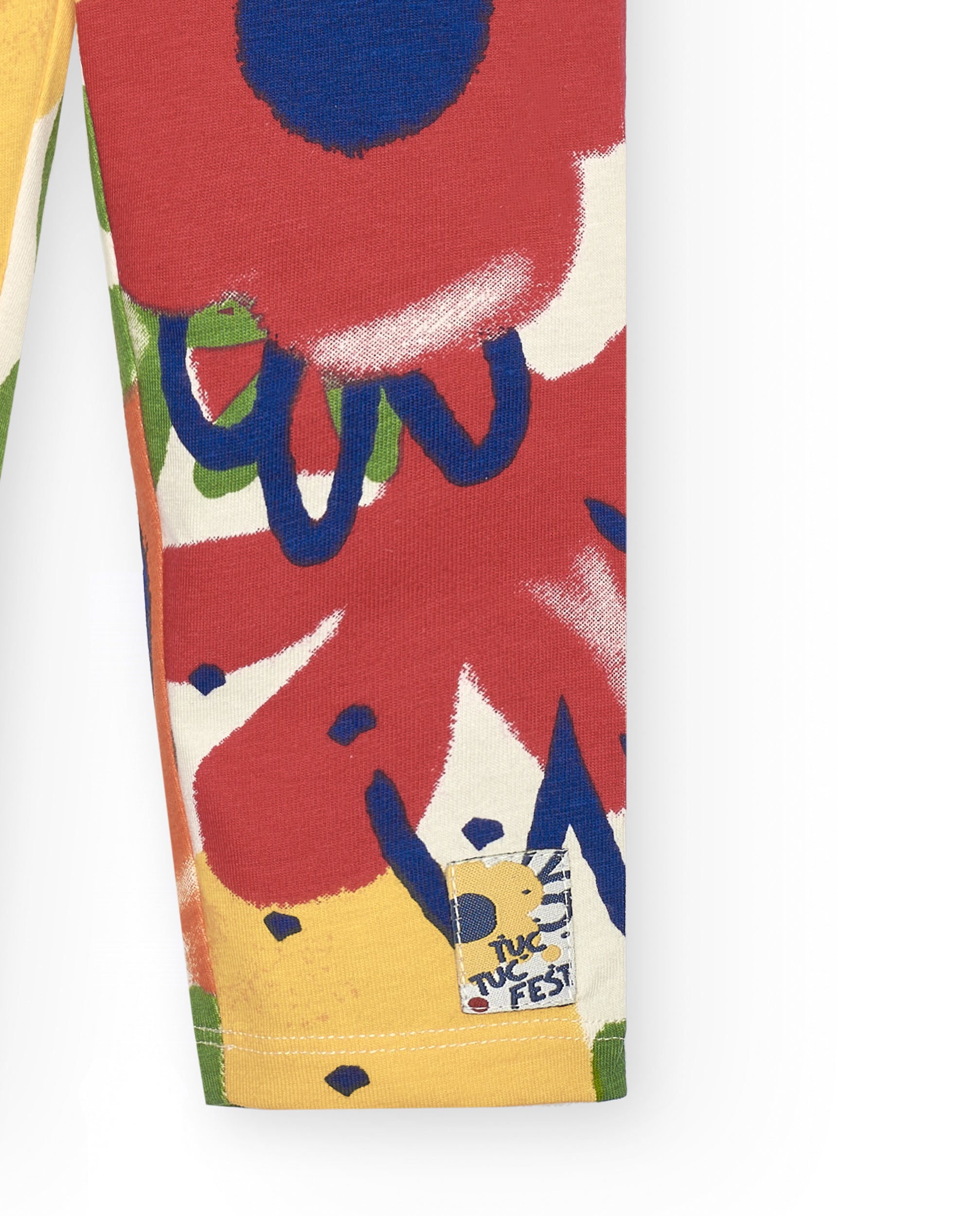 Legging de niña con estampado floral colección Music Up