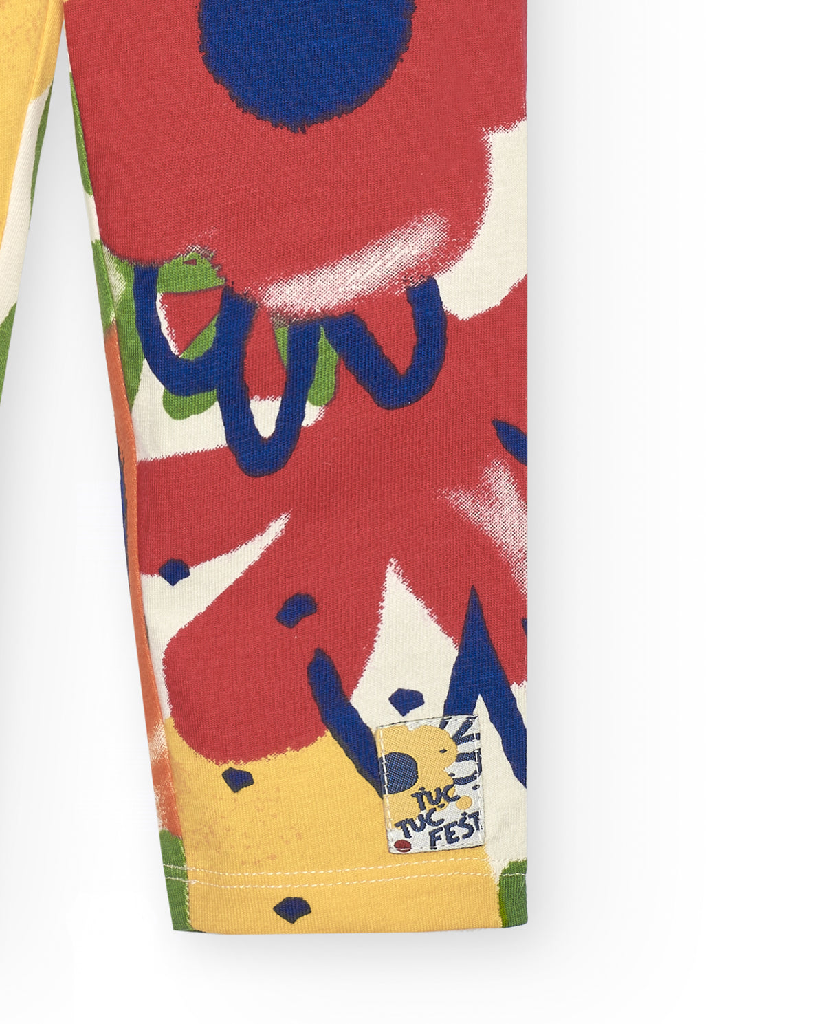 Legging de niña con estampado floral colección Music Up