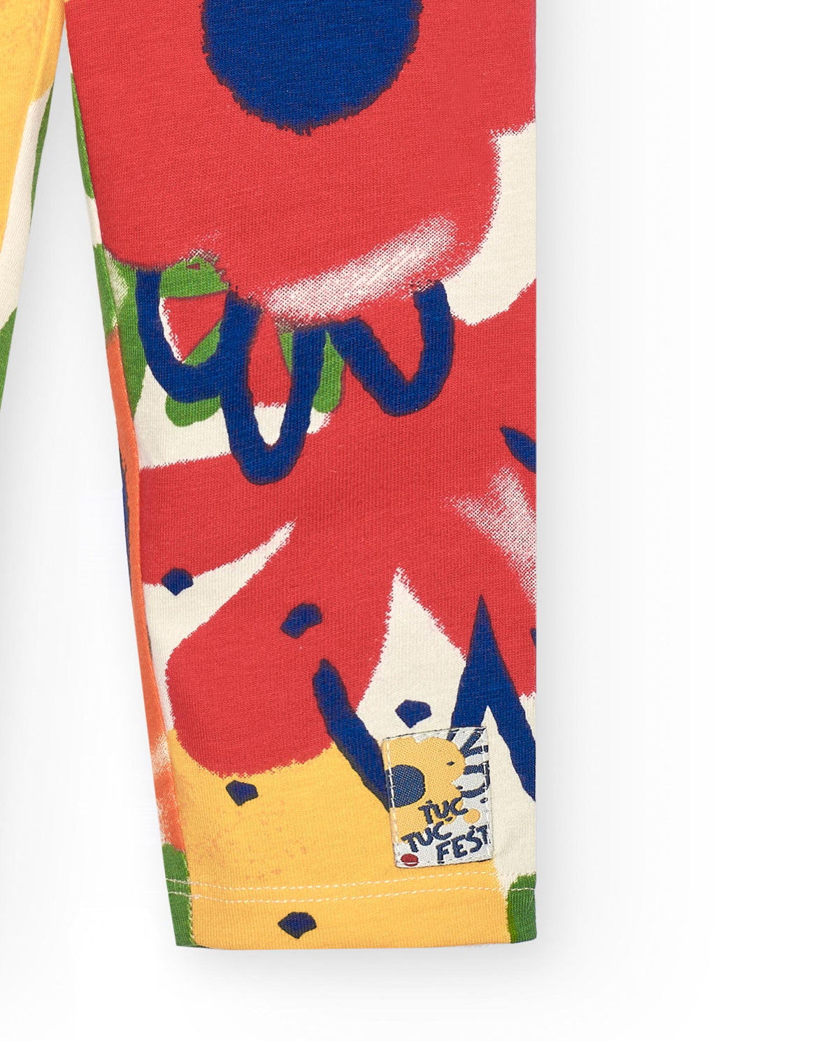 Legging de niña con estampado floral colección Music Up