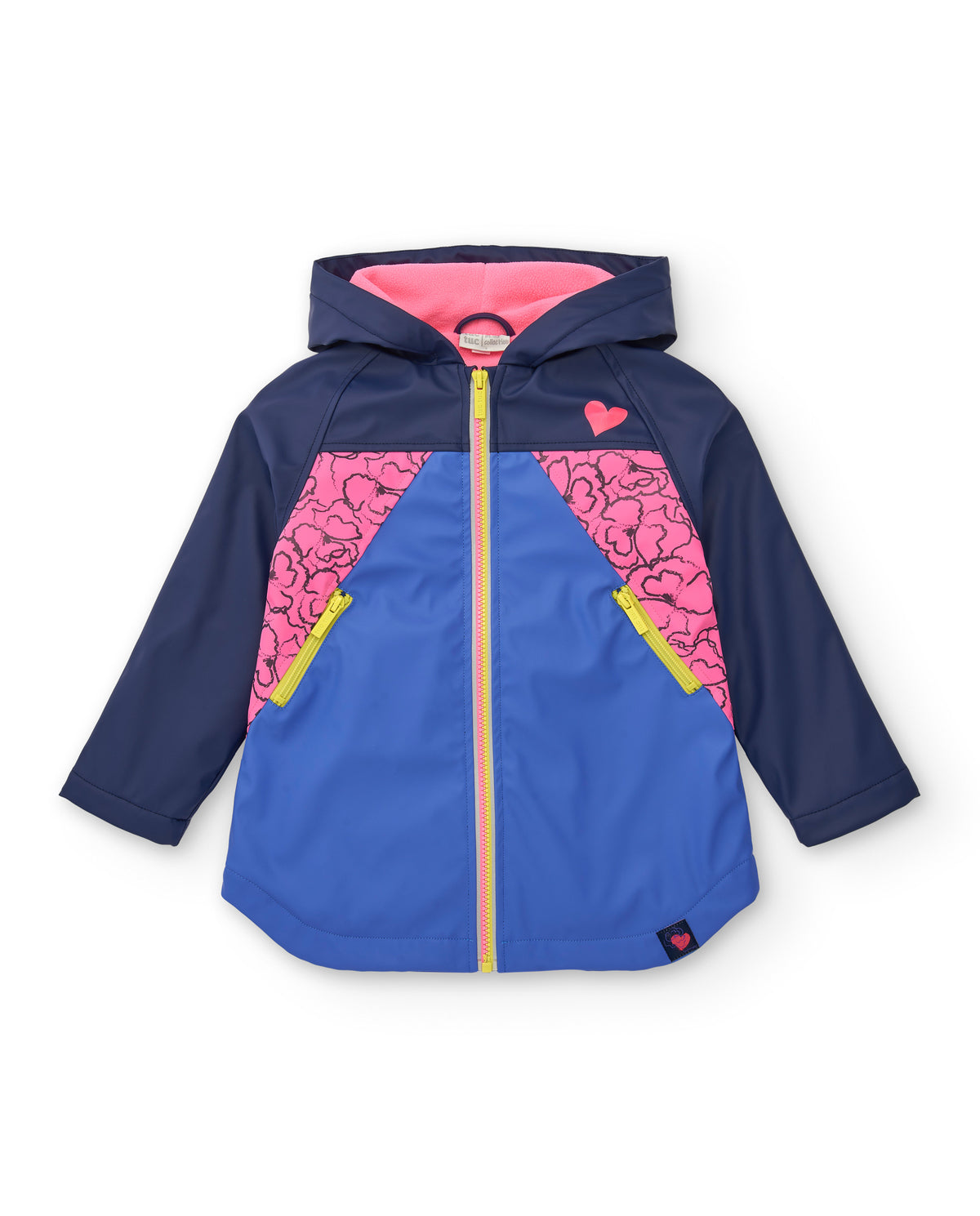 Chaqueta cortaviento con capucha y detalles en contraste para