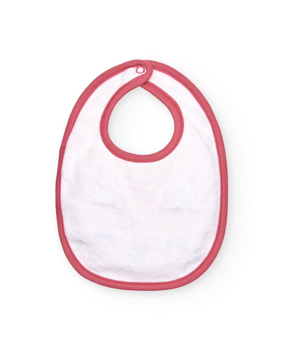 Pack de baberos para niña en rosa y azul con estampado de