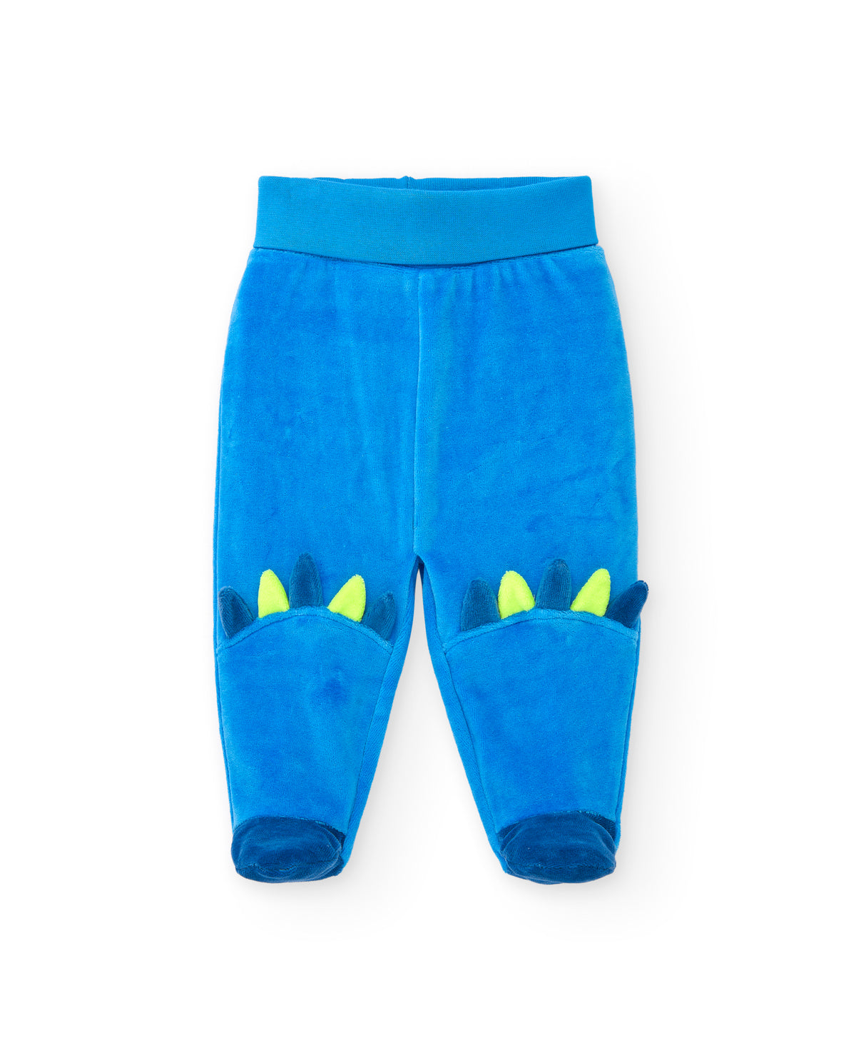 Conjunto de sudadera y pantalón para niño en azul con detalles