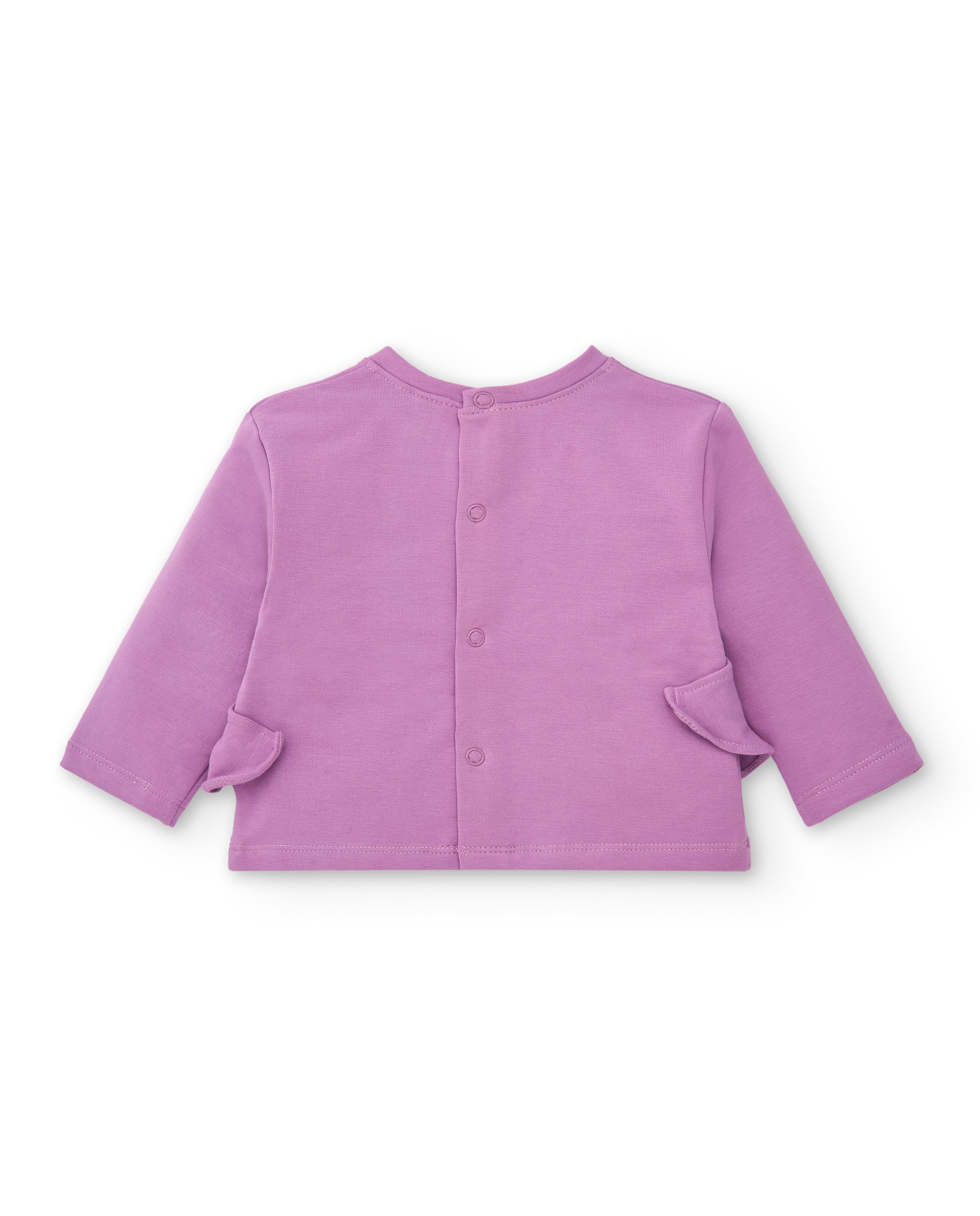 Conjunto para niña en lila con diseño de conejito colección