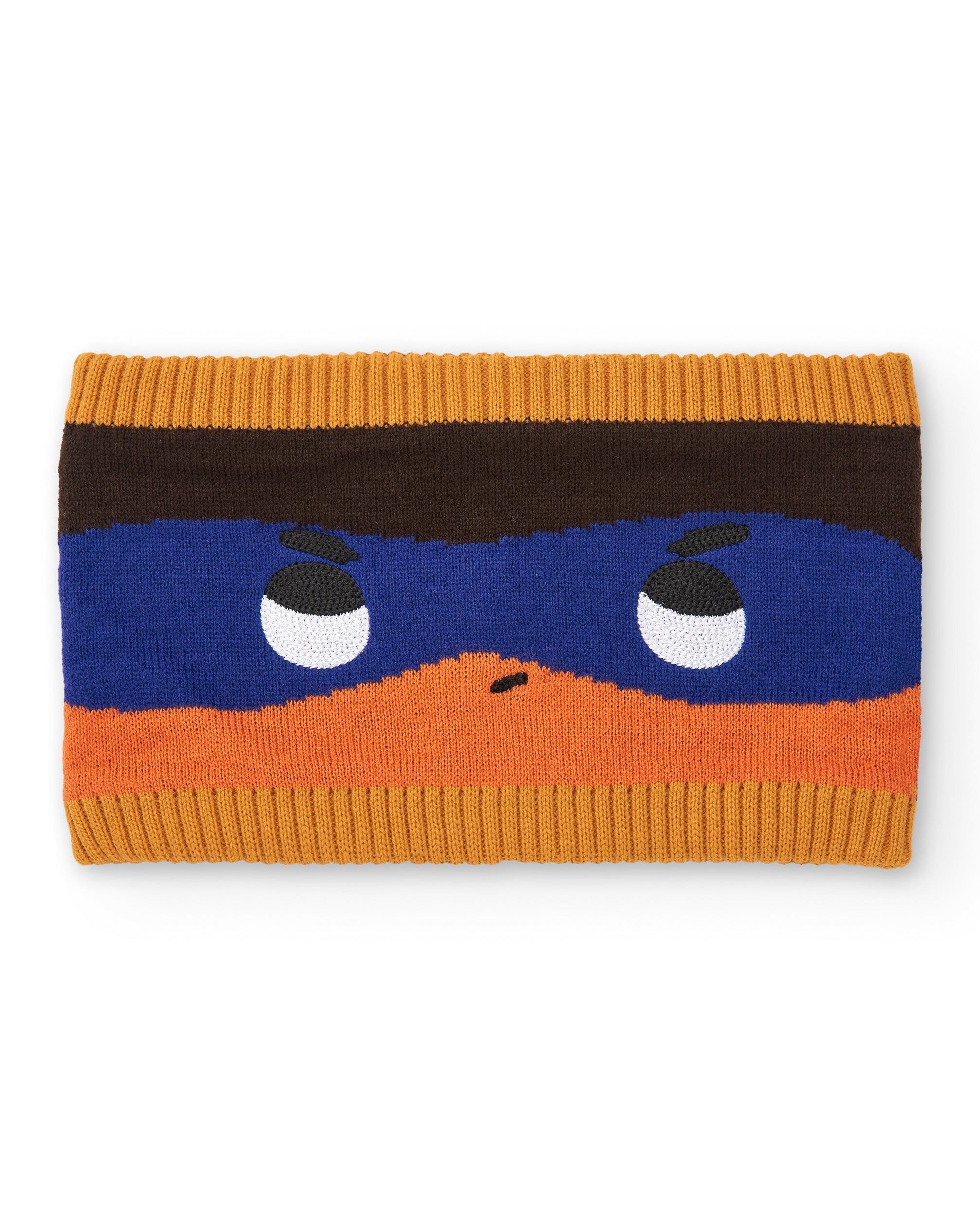 Bandana para niño en azul con diseño de antifaz colección Super