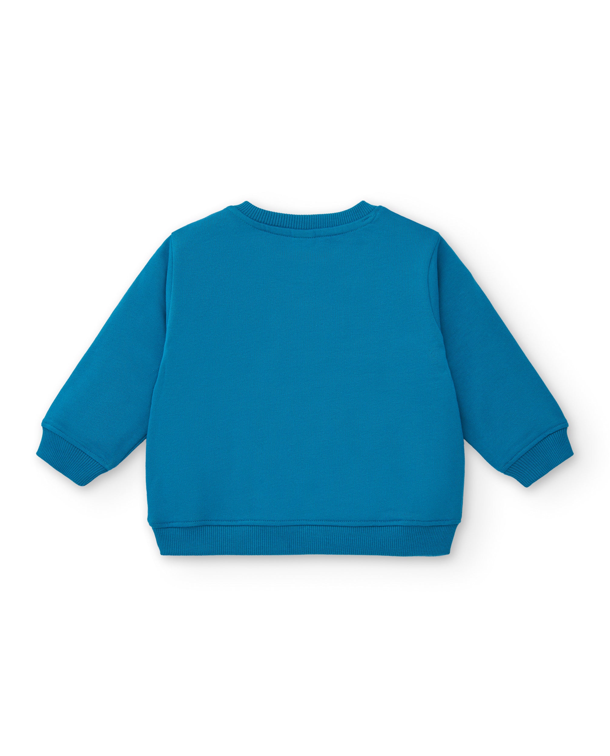 Jersey azul con estampado "Freezy" para niño de la colección