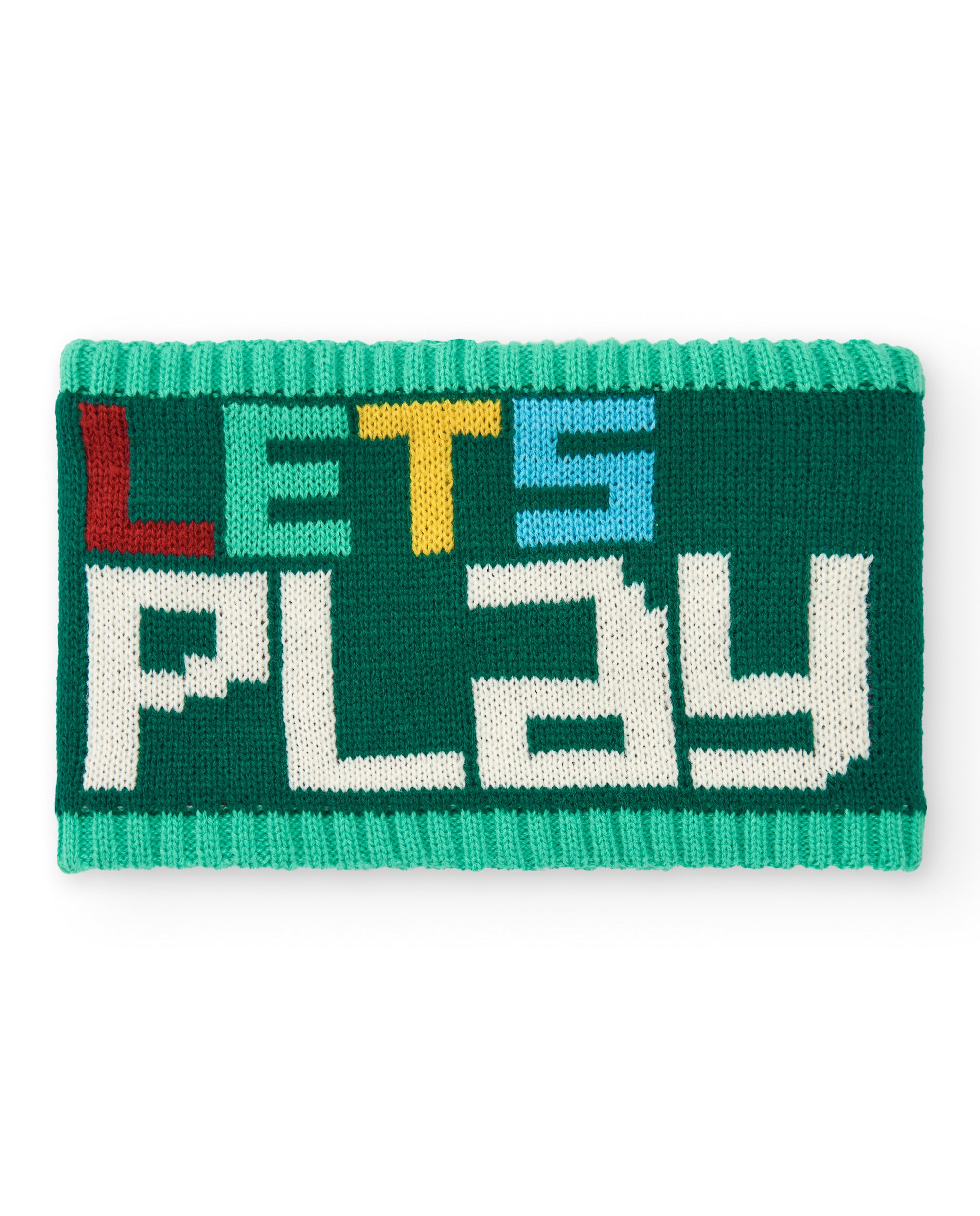 Bandana para niño con inscripción "Let's Play" colección Cyber