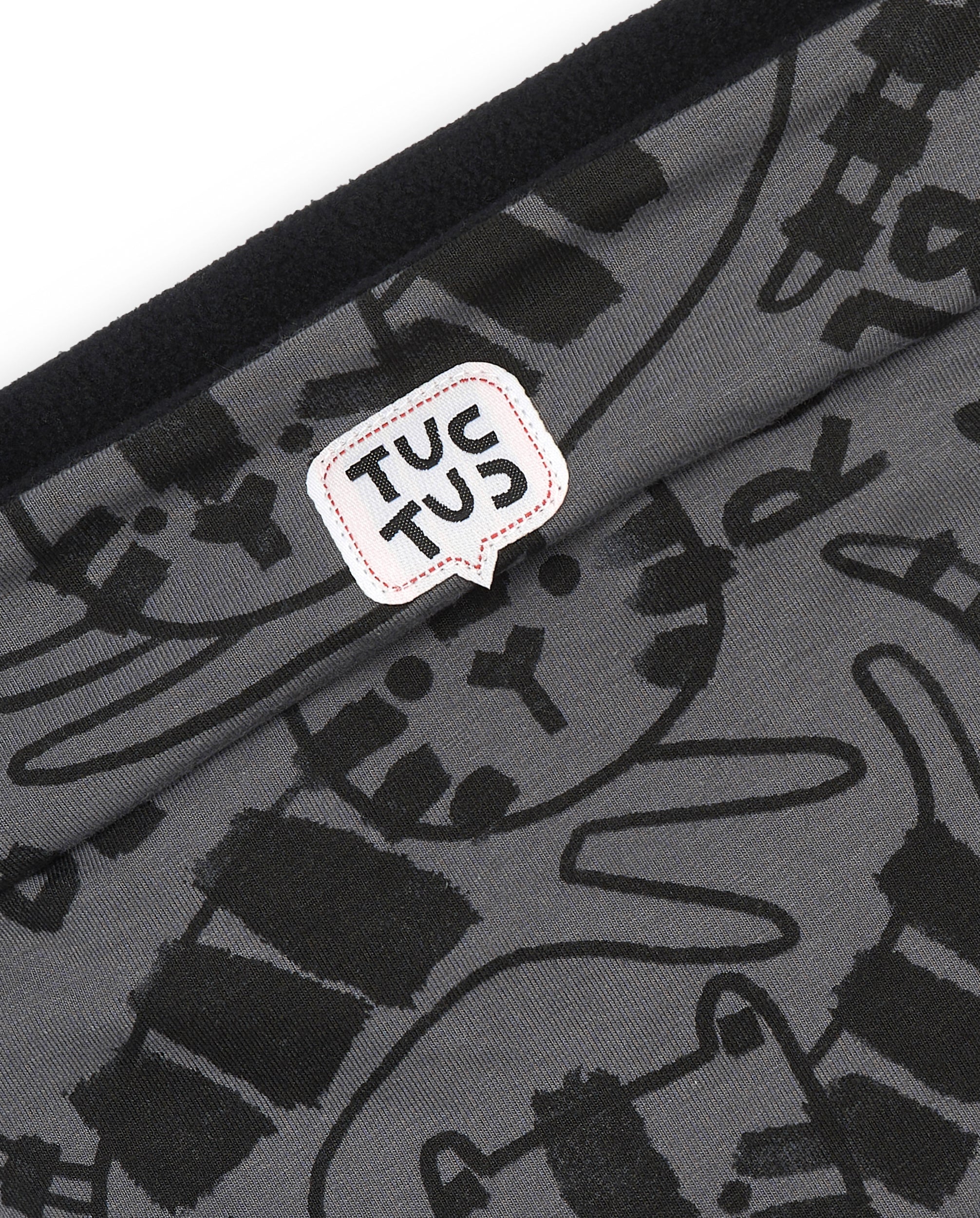 Bandana niño en gris con estampado de tigres colección Cartoon