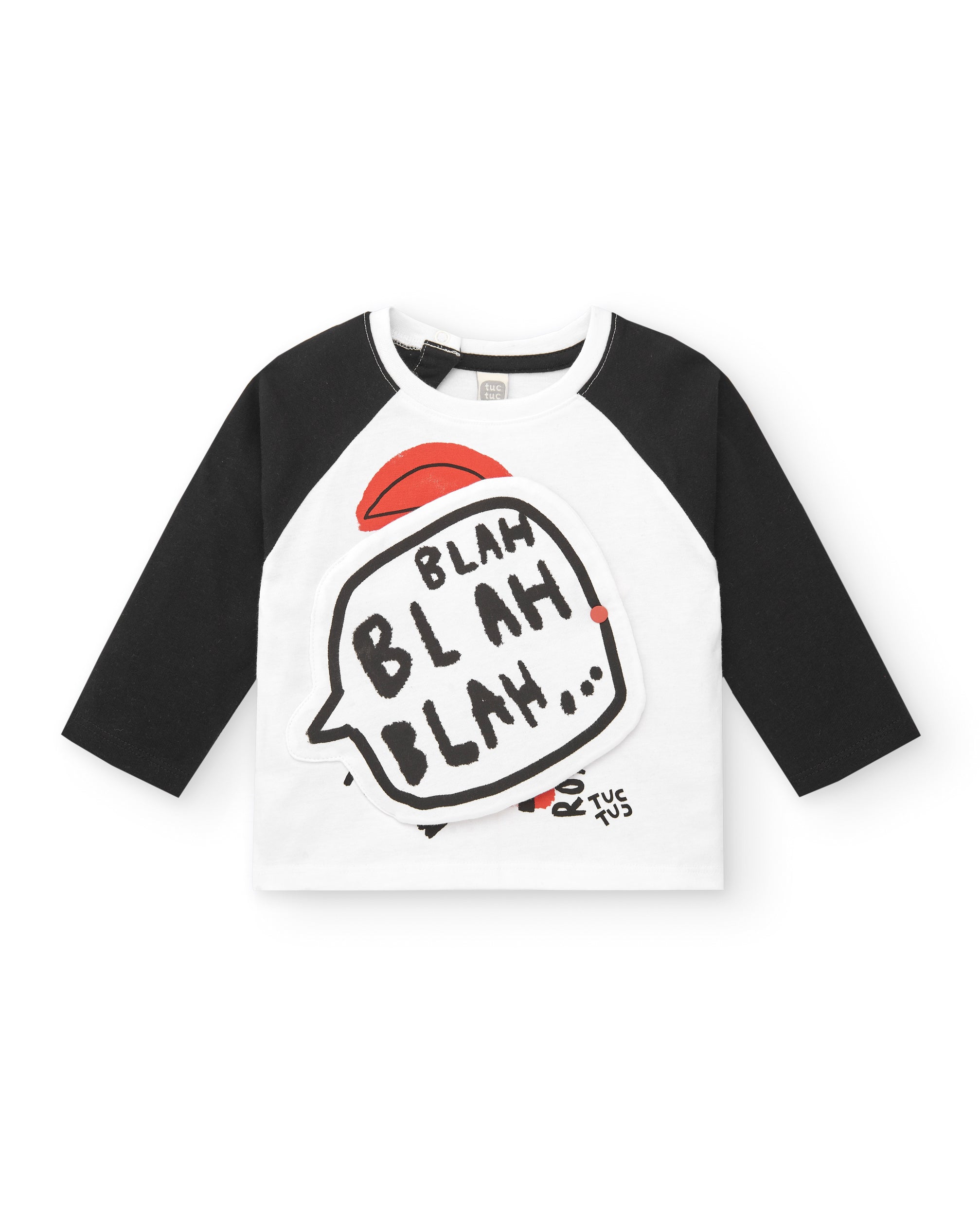 Camiseta niño en blanco y negro colección Cartoon Calling