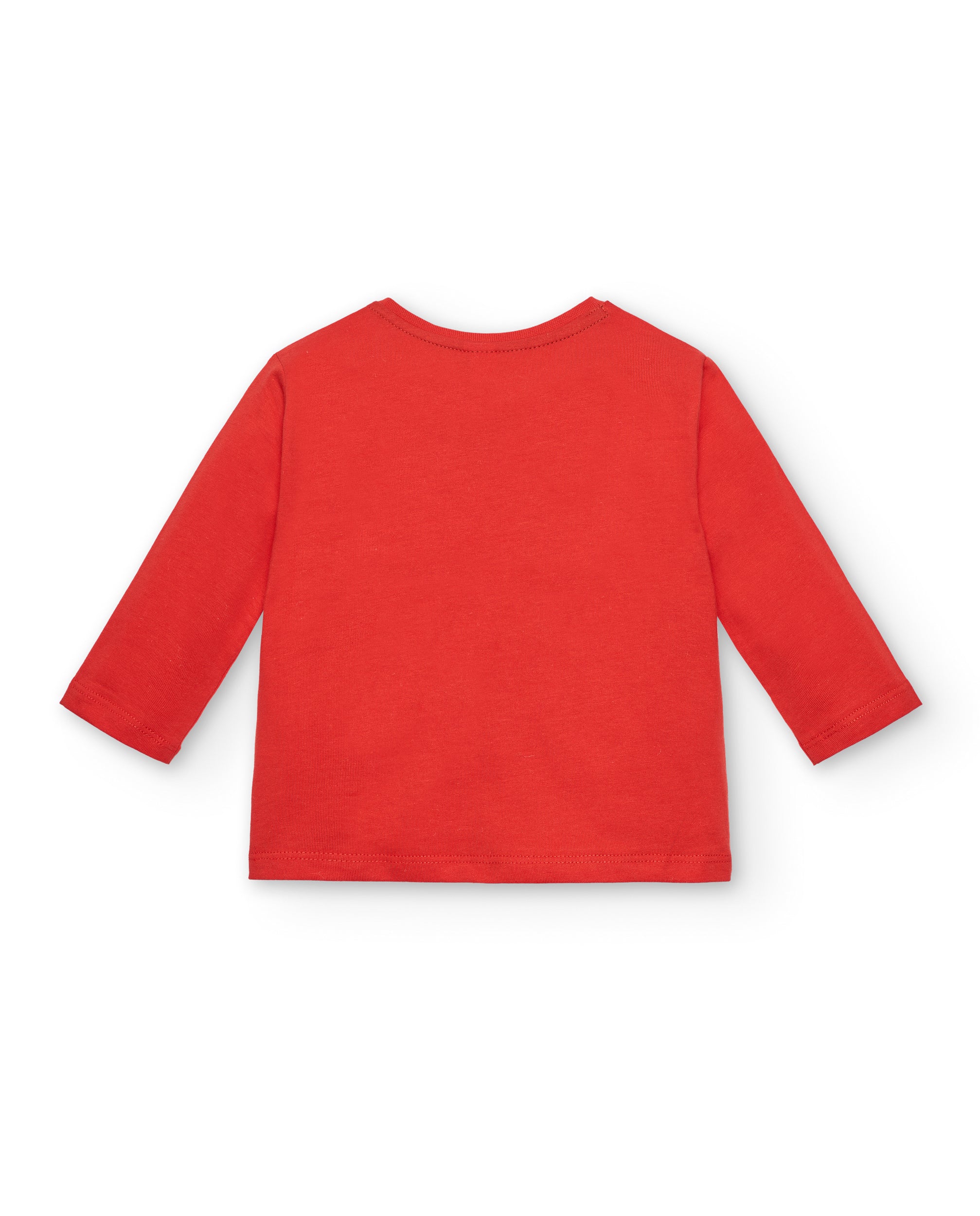 Camiseta niño en rojo con diseño estilo cómic colección Cartoon