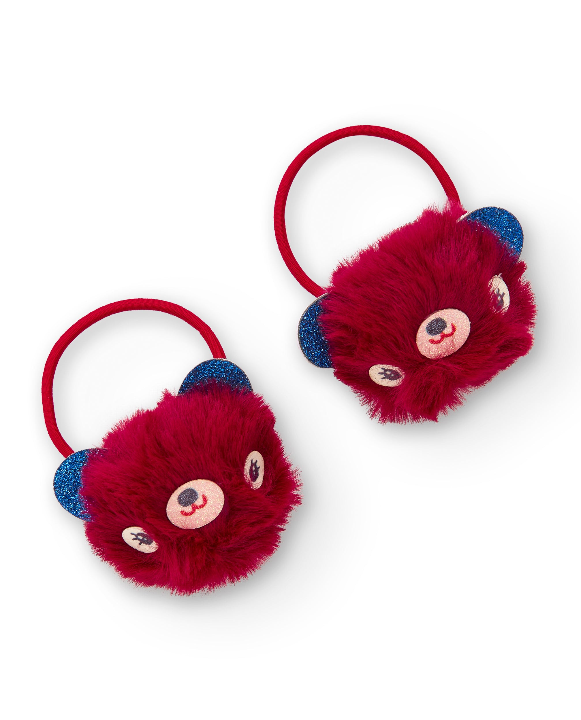 Coleteros para el cabello con diseño de osito para niña
