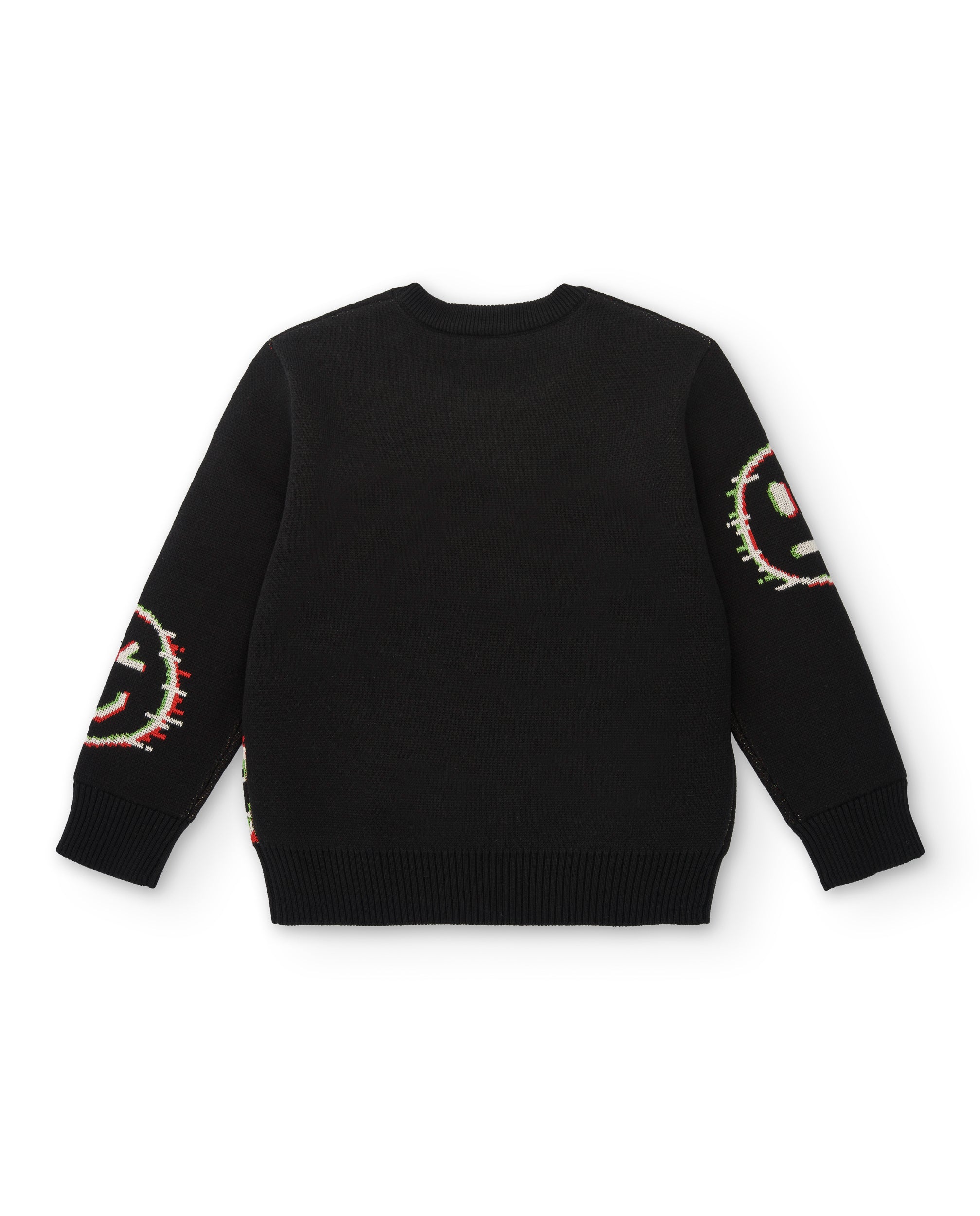 Jersey de punto con estampado de emoticonos para niño colección