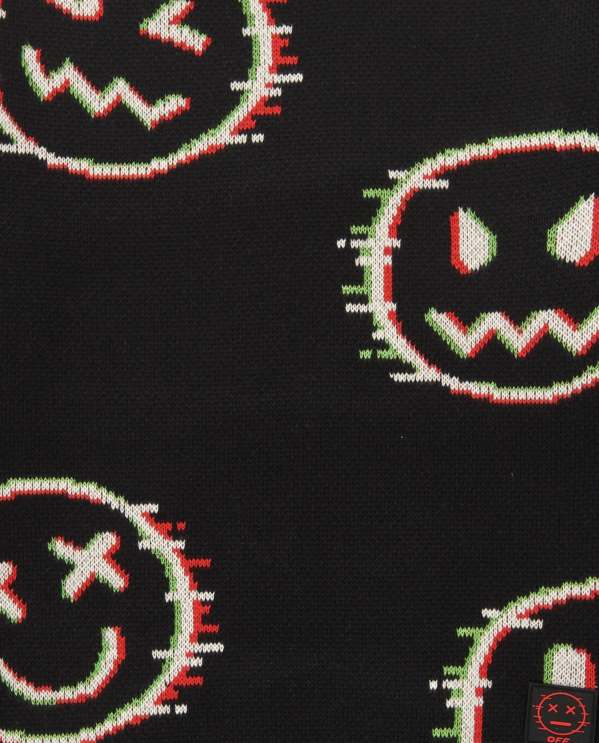 Jersey de punto con estampado de emoticonos para niño colección