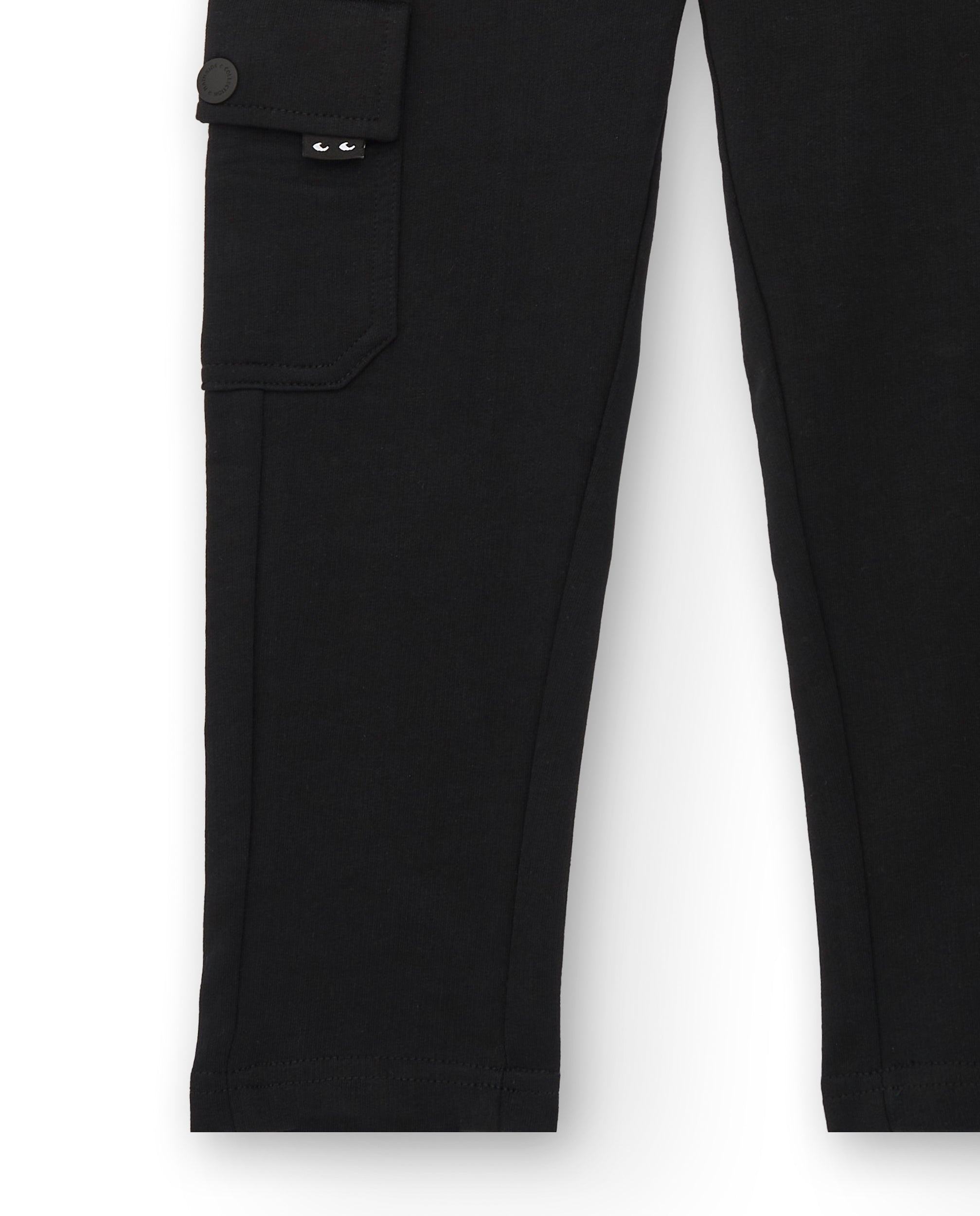 Pantalón cargo negro para niño de la colección Dark Rider