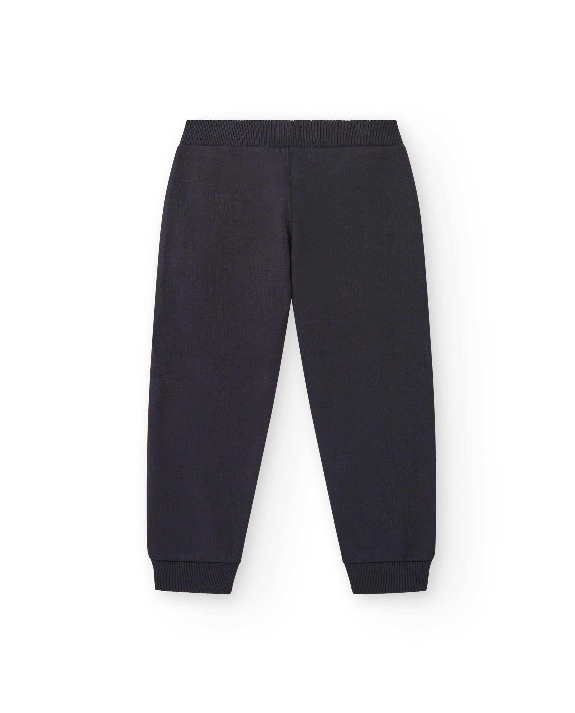 Pantalón jogger negro con texto "City Life" para niño colección