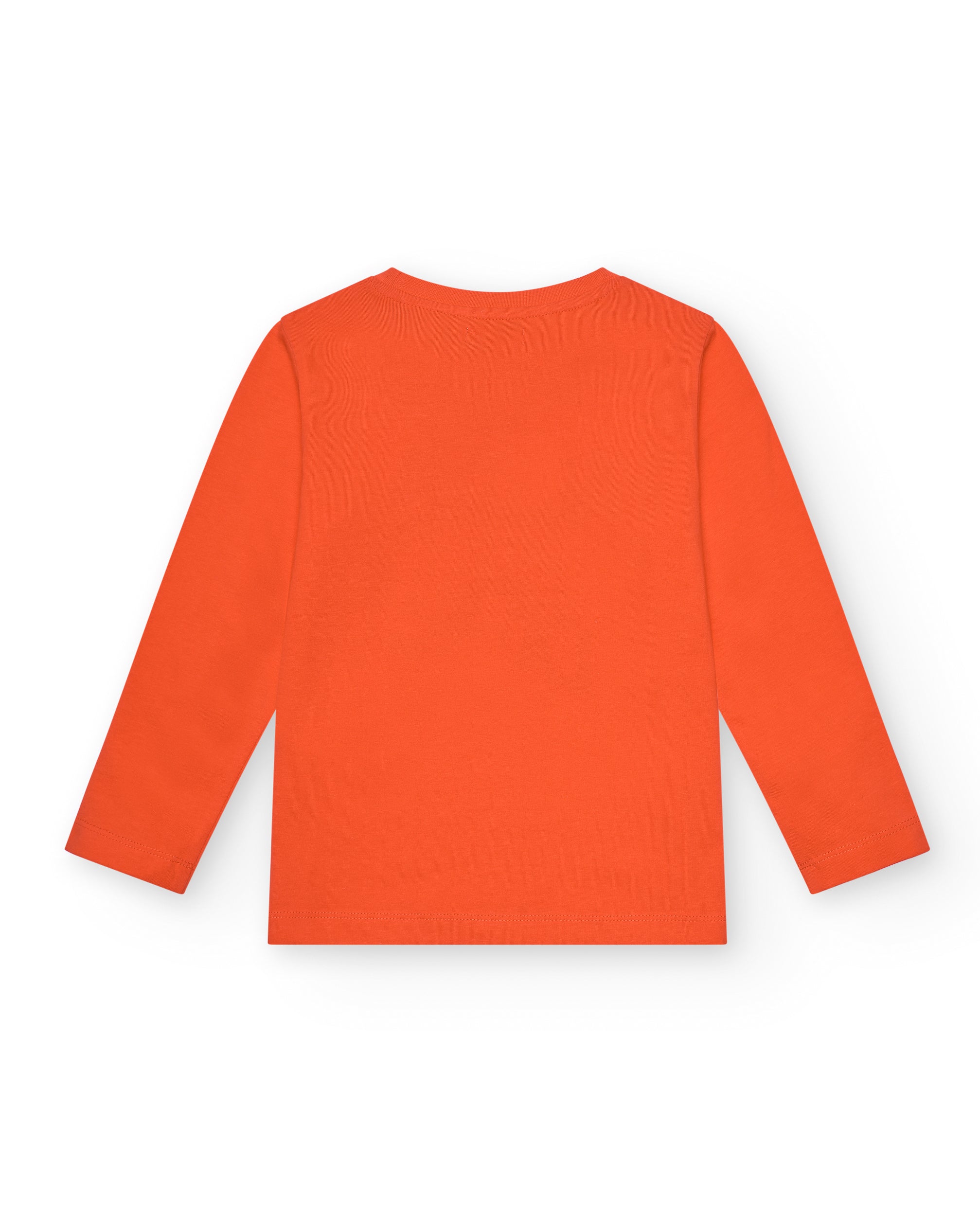 Camiseta naranja con estampado "Ski Ya Later" para niño de la