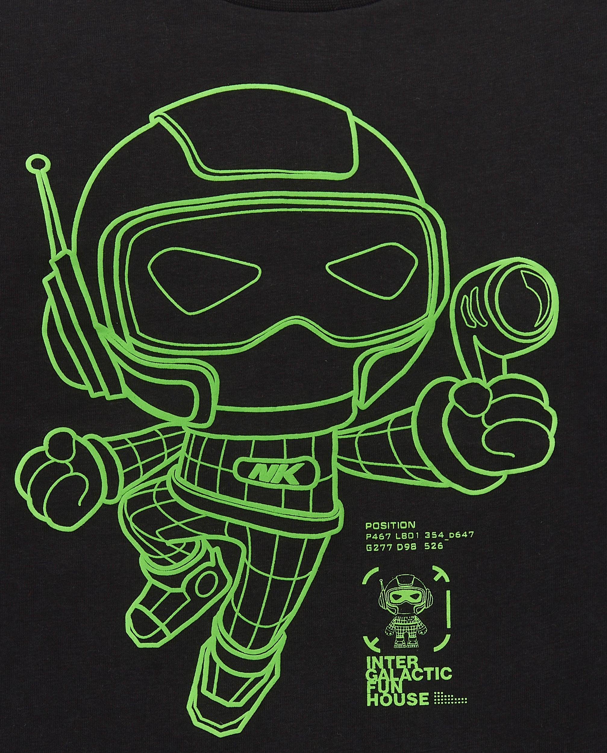 Camiseta de manga larga para niño de la colección Intergalactic