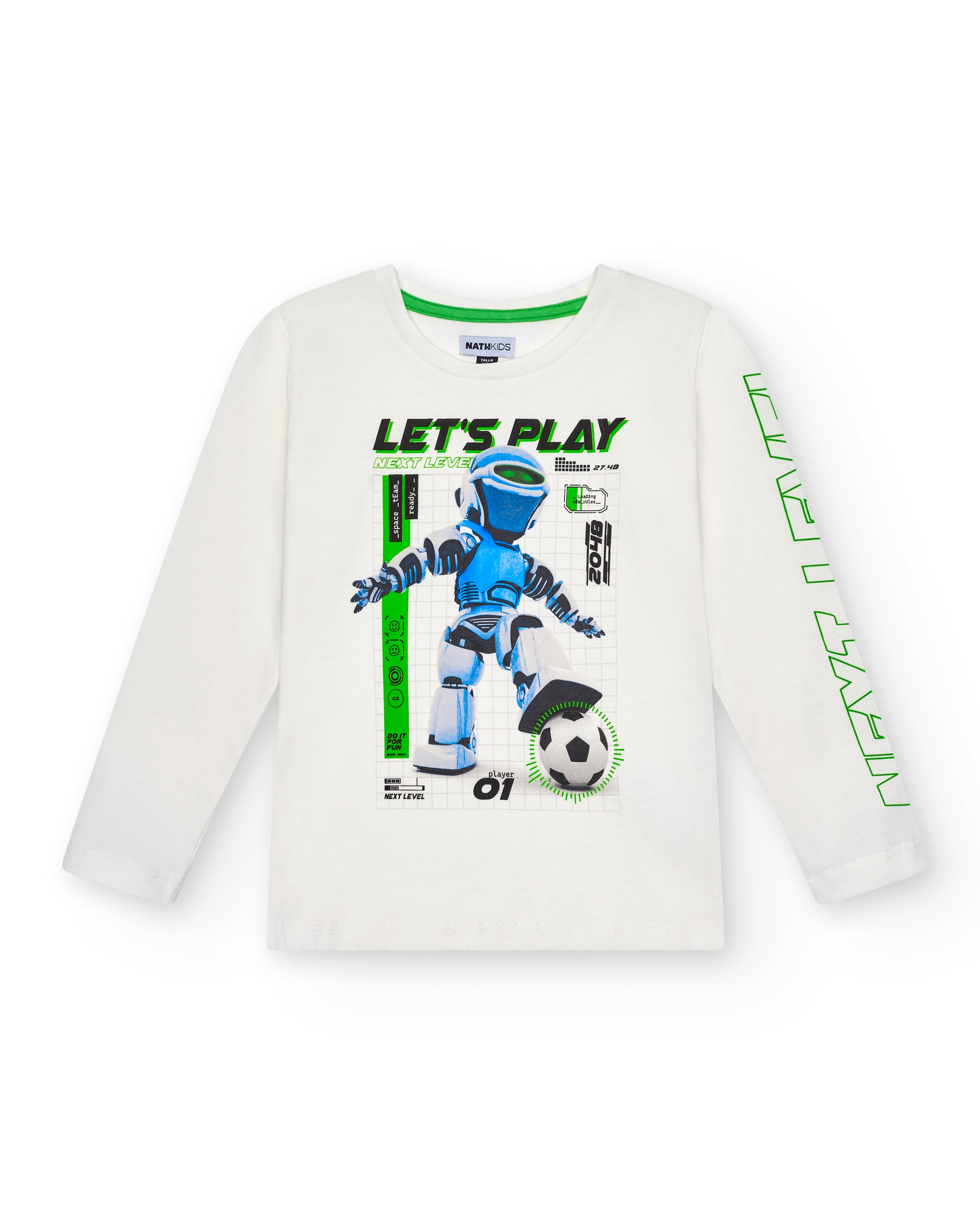 Camiseta de manga larga para niño colección Intergalactic Fun