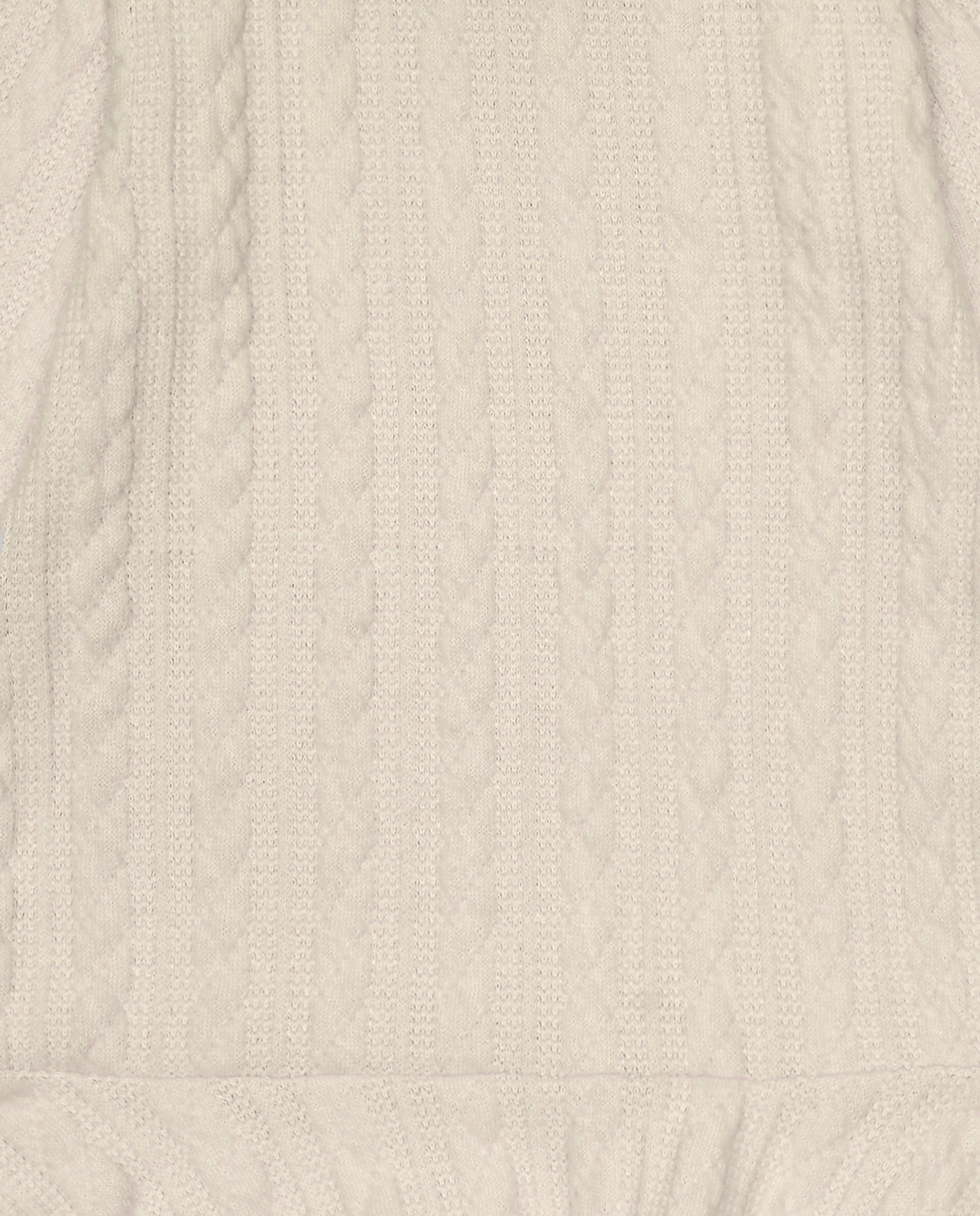 Vestido de punto trenzado beige para niña colección The Land of